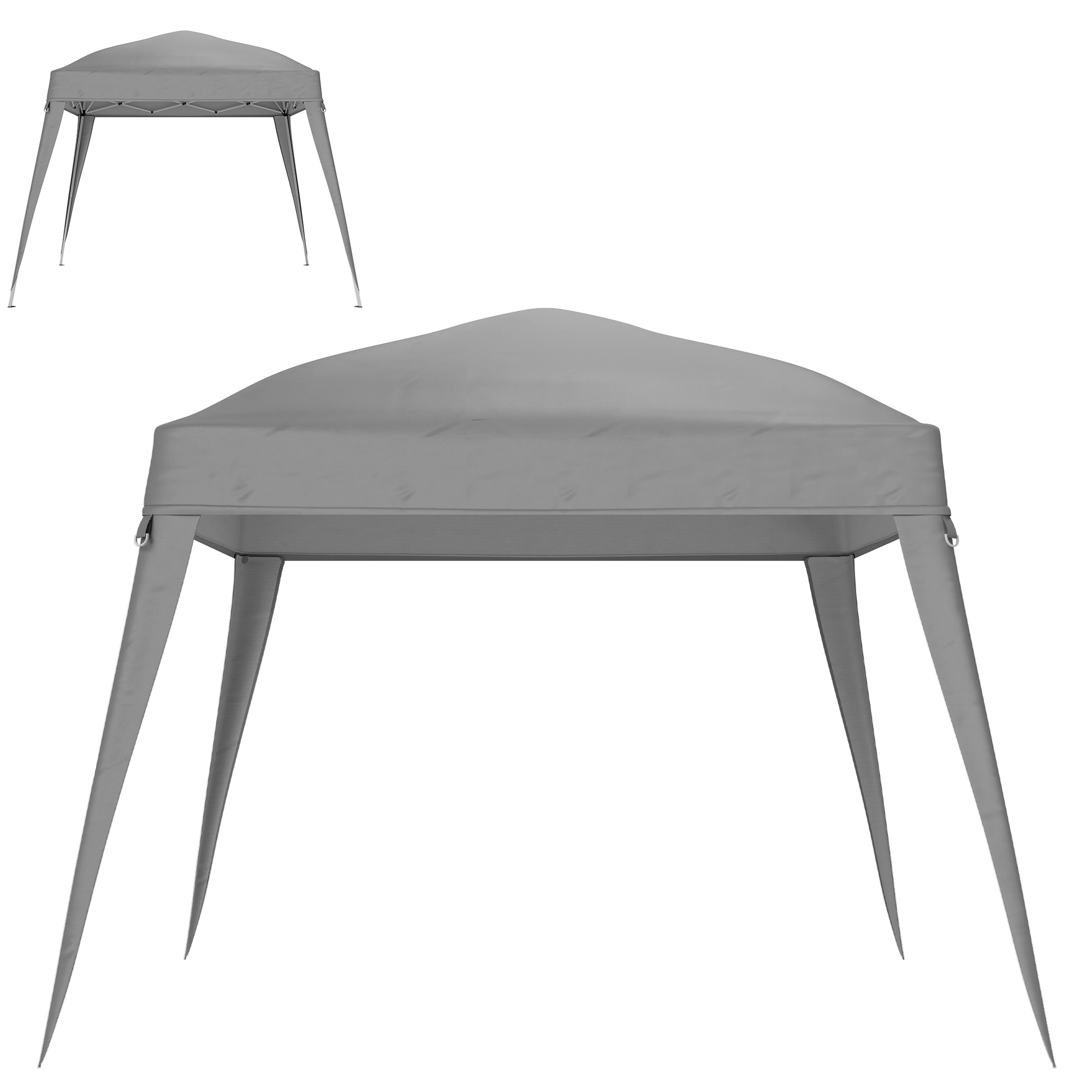 Asendusvarikatus 3 x 3 m aiapaviljonile, aiatelgi asendusvarikatus, UPF 50+, Oxford kangas, helehall