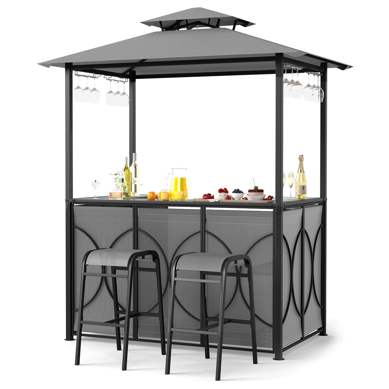 6.5x4x8 ft grilli gazebo komplekt