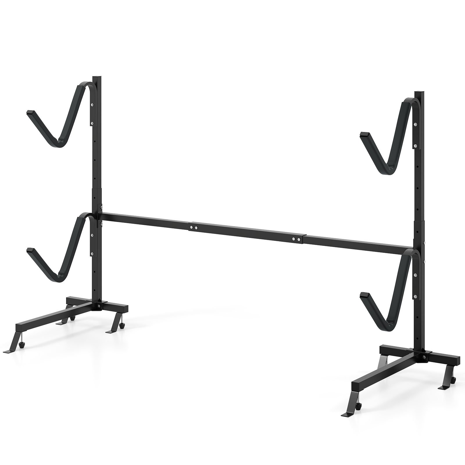Kajakihoidik, kajaki hoiuriiul, kajakialus, kajakile, SUP-kanuule, kandevõime 80 kg, must