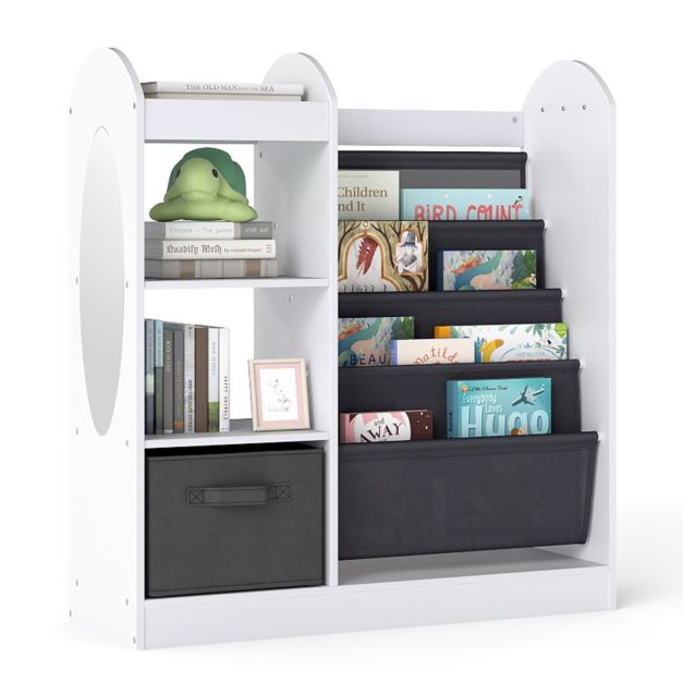 Mänguasjade hoiustaja 4-kihiline valge