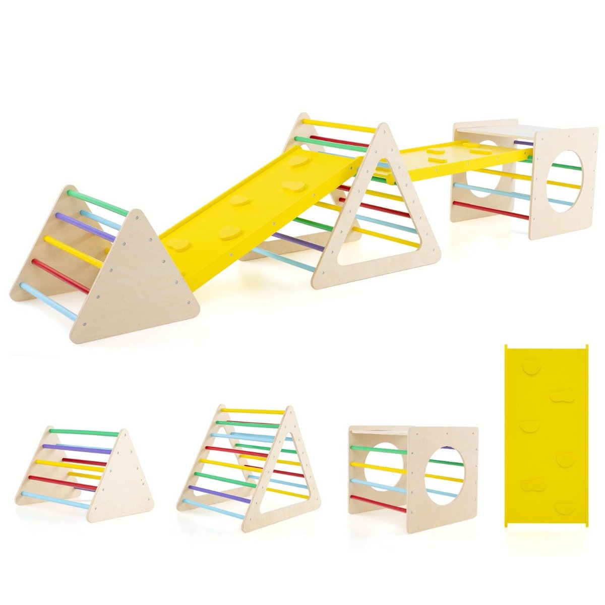 5-in-1 Montessori ronimiskolmnurk