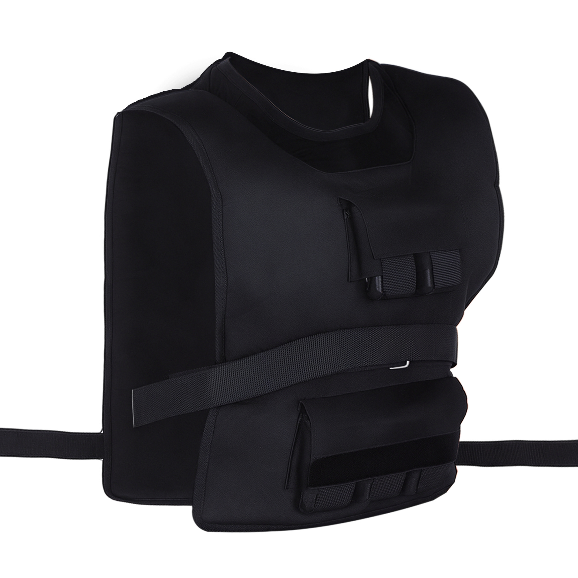 HOMCOM raskusvest 15 KG / 20 KG / 30 KG reguleeritav treeningvest eemaldatavate raskustega jooksuvest naistele ja meestele lihaste kasvatamiseks, jõutreeninguks, jooksmiseks, fitnessiks, ristitreenimiseks