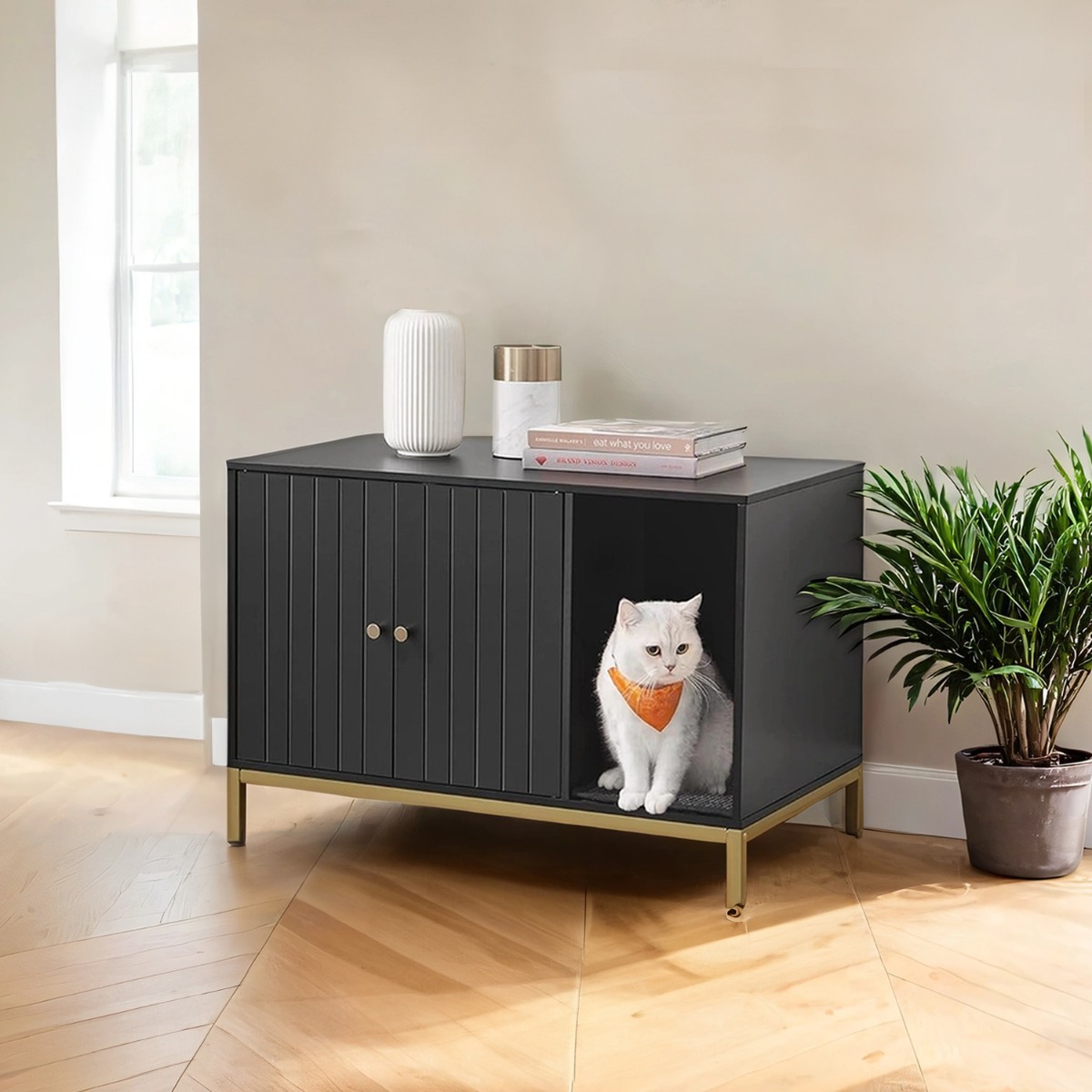 Kassiliivakast tõstetud, kriimustuskindla matiga, kõrgete jalgadega disainiga