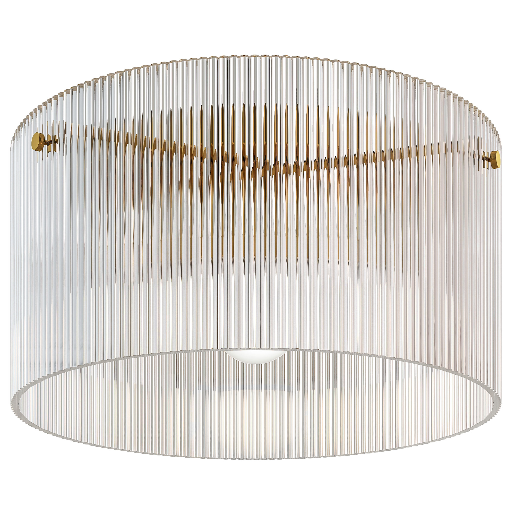 HOMCOM laelamp akrüülvarjuga, metallist, halogeen- ja LED-valgustitega