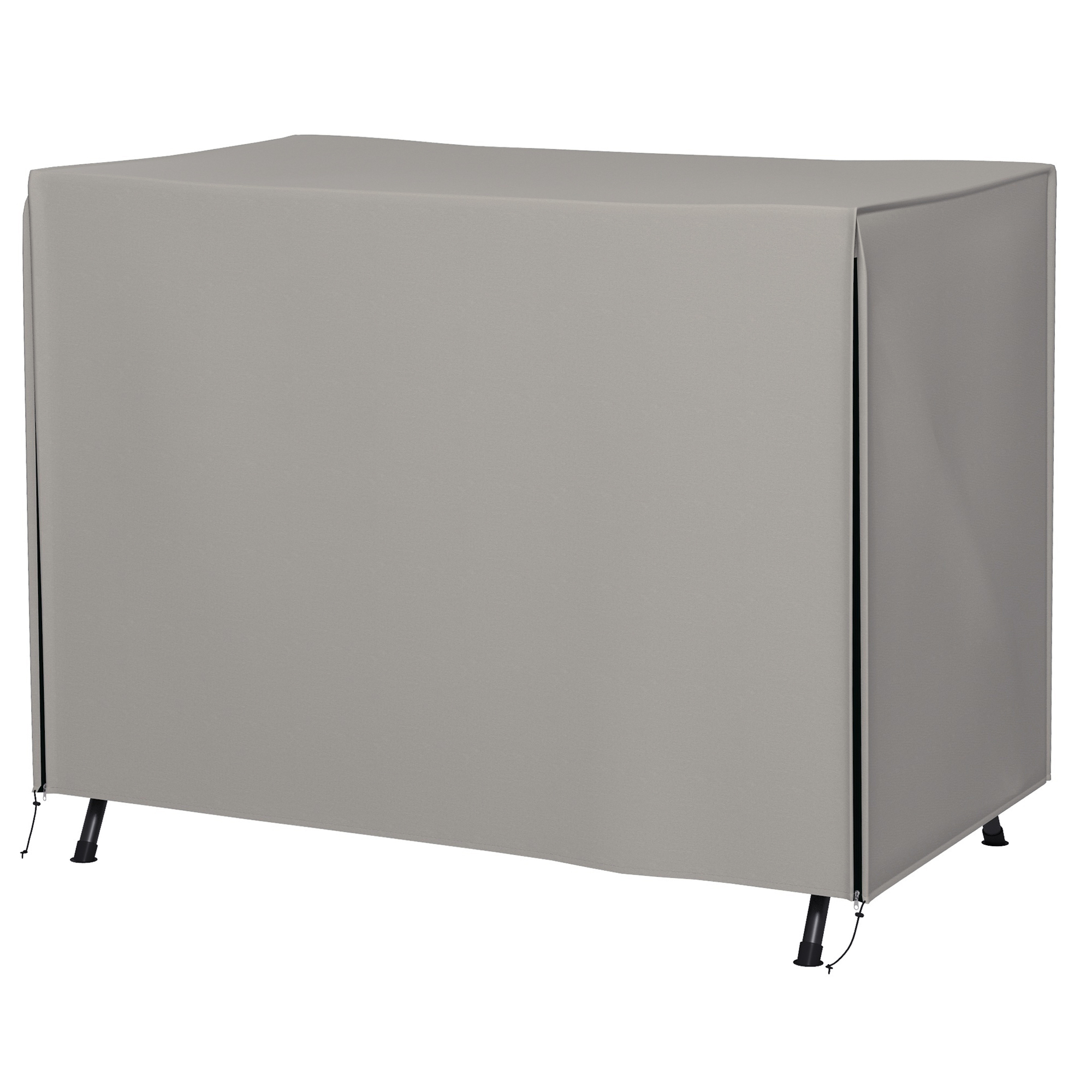 Aiakiige kaitsekate, rebenemiskindel, ilmastikukindel, Tex-Lock süsteemiga, 205x124x164 cm, hall