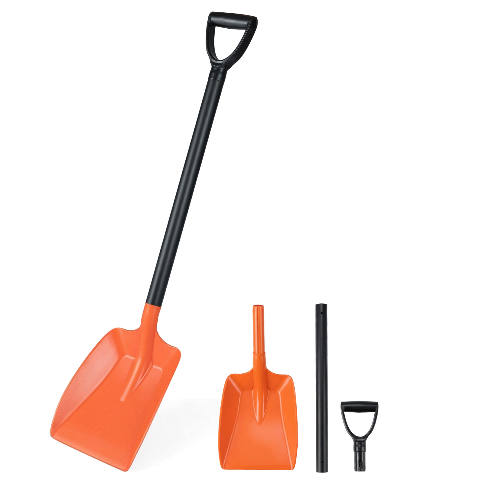 Oranž alumiiniumist lumelabidas