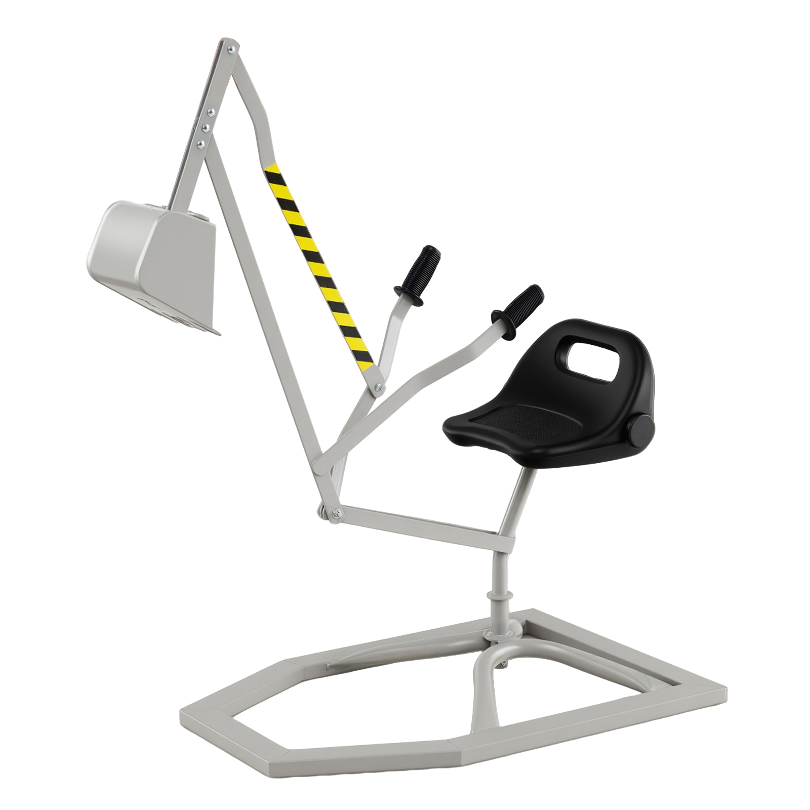 360 pööratav istmega ekskavaator metallist kopp liivakasti halli värvi istmega ekskavaator