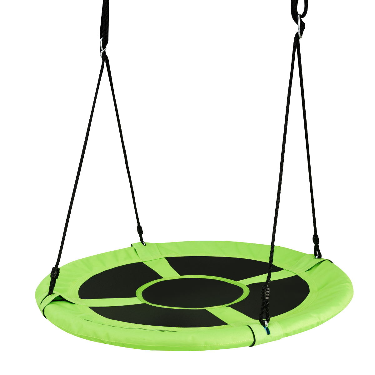 Pesakiik aiakiik õuekiik lastele kuni 150 kg värviline/roheline-roheline