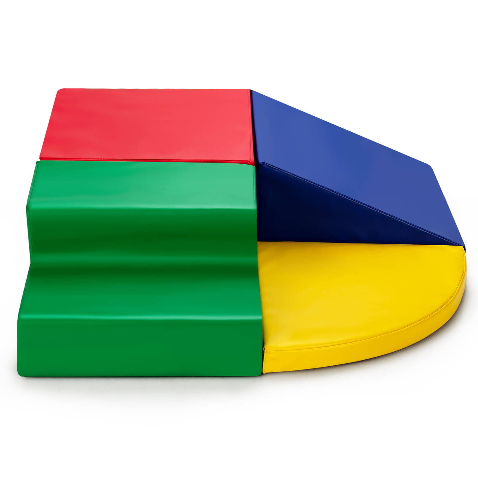 4-osaline vahtplastist ehitusklotside komplekt hiigelklotsid pehmed klotsid suured klotsid värvilised