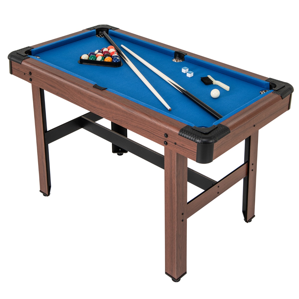 Puidust piljardilaud 2 kii ja 2 kriidiga