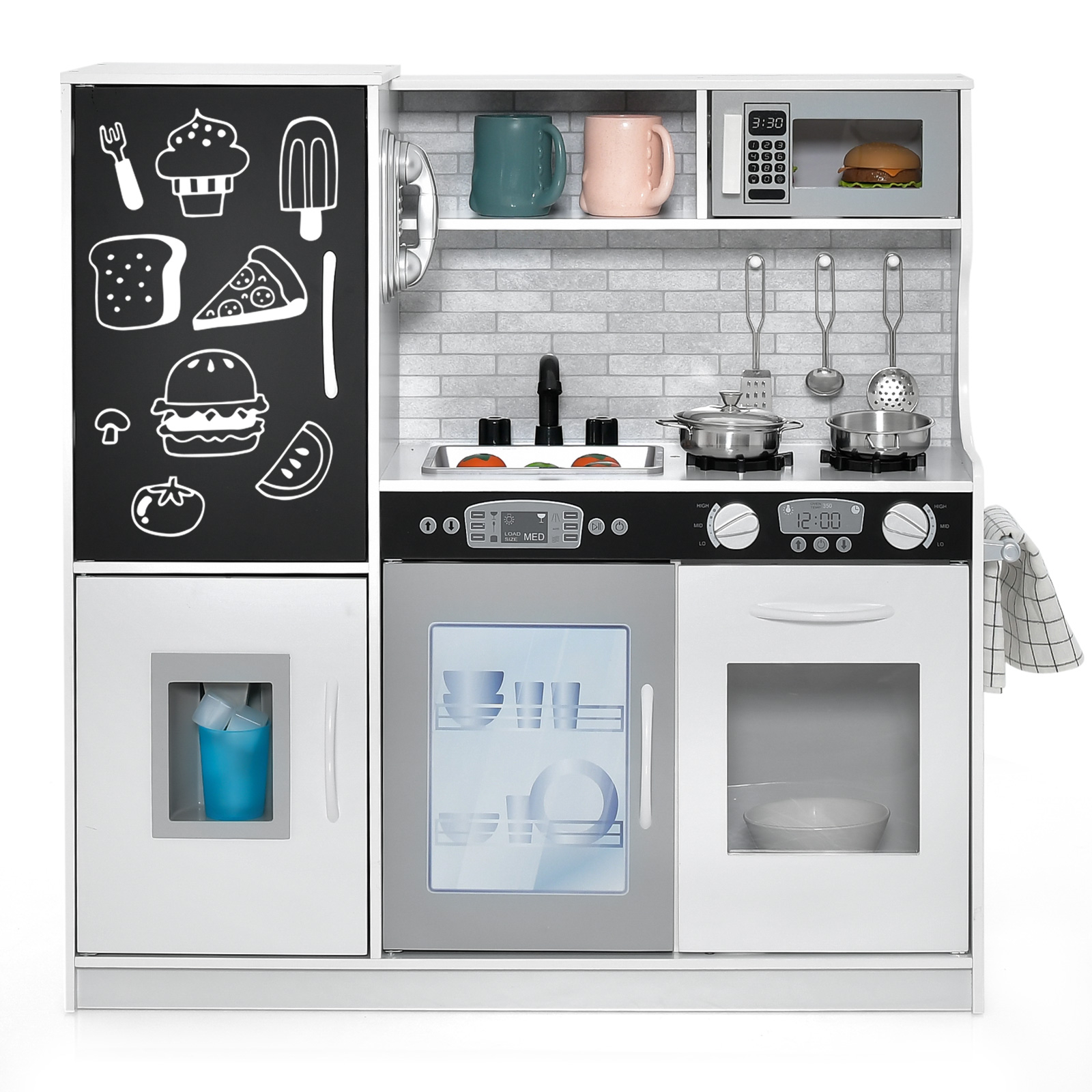 Laste mänguköök 3-6 a valge