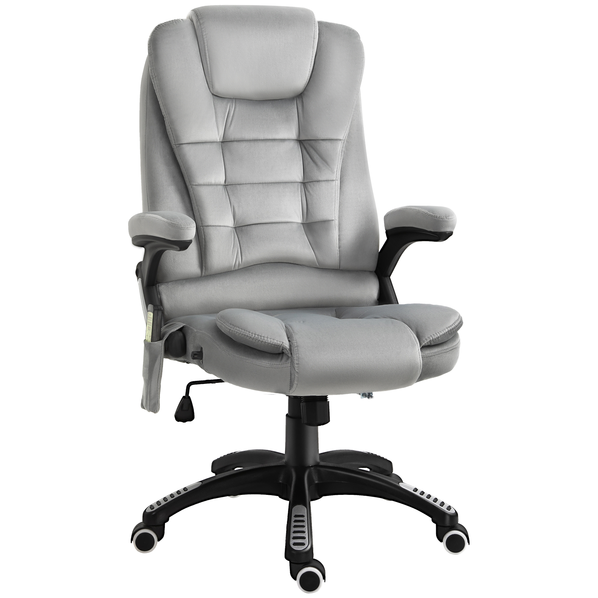 Kontoritool, reguleeritav, pööratav, ergonoomiline, massaažifunktsiooniga, soojendusfunktsiooniga, hall