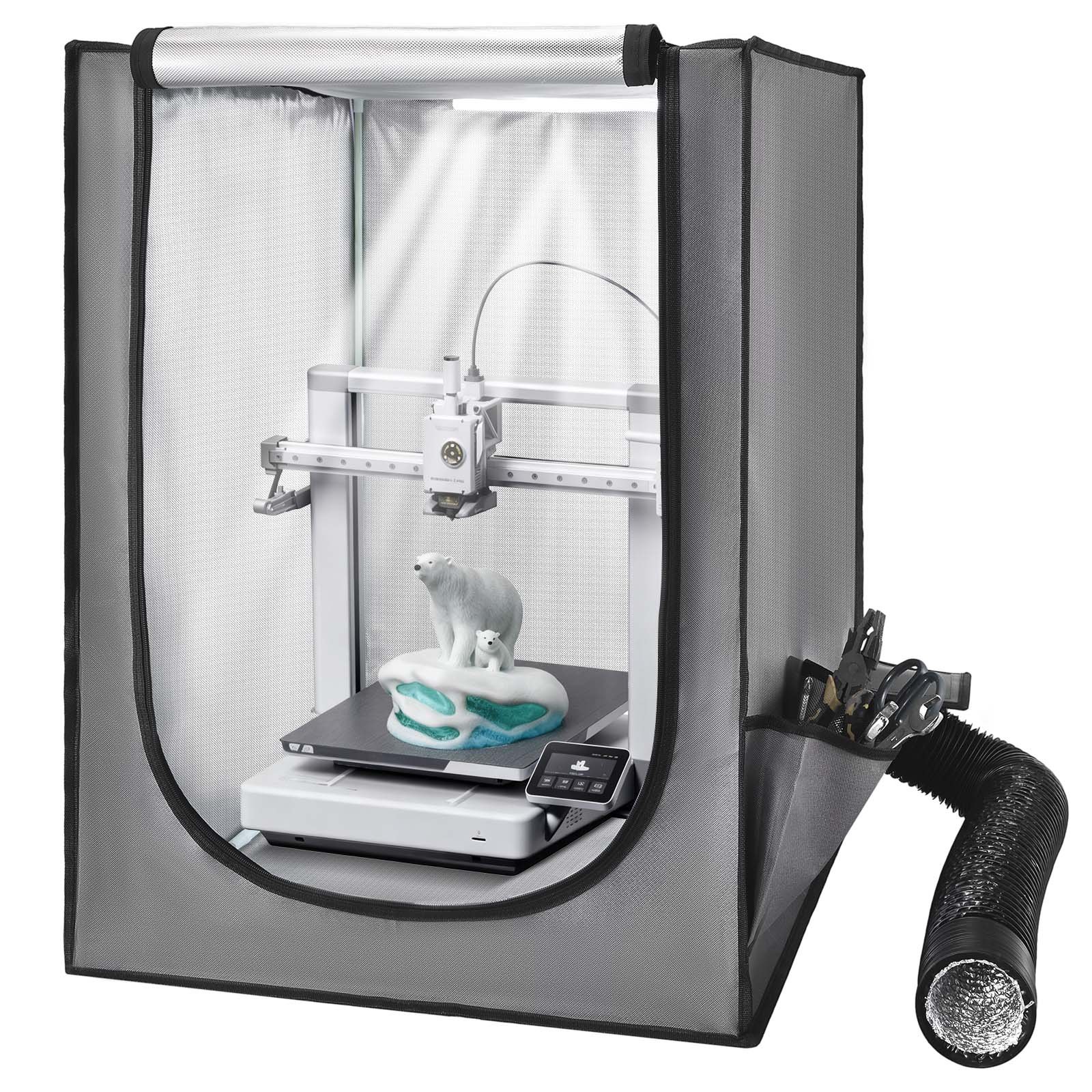 3D-printeri korpus ventilatsiooniga tolmukindel veekindel Oxfordi riidest vaigust 3D-printeri telk konstantse