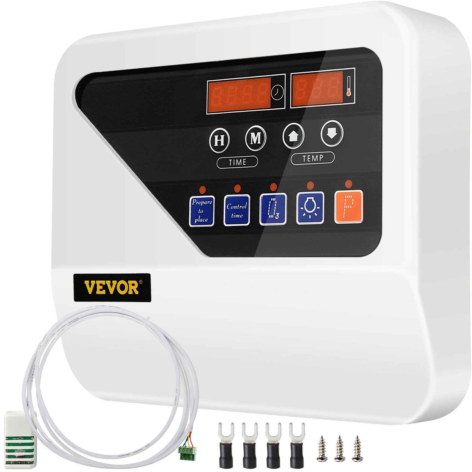 Välise saunakütteseadme kontroller 3 kW-9 kW saunakütteseadmetele Juhtseade Saunaahju kontroller 40-105 °C Aeg