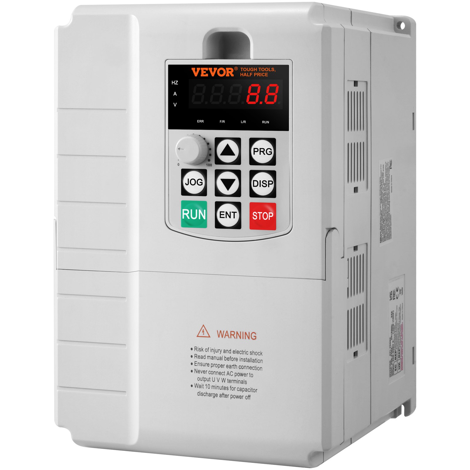 VFD 7,5 kW, 34 A, 10 hj muudetava sagedusega ajam 3-faasilise mootori kiiruse juhtimiseks