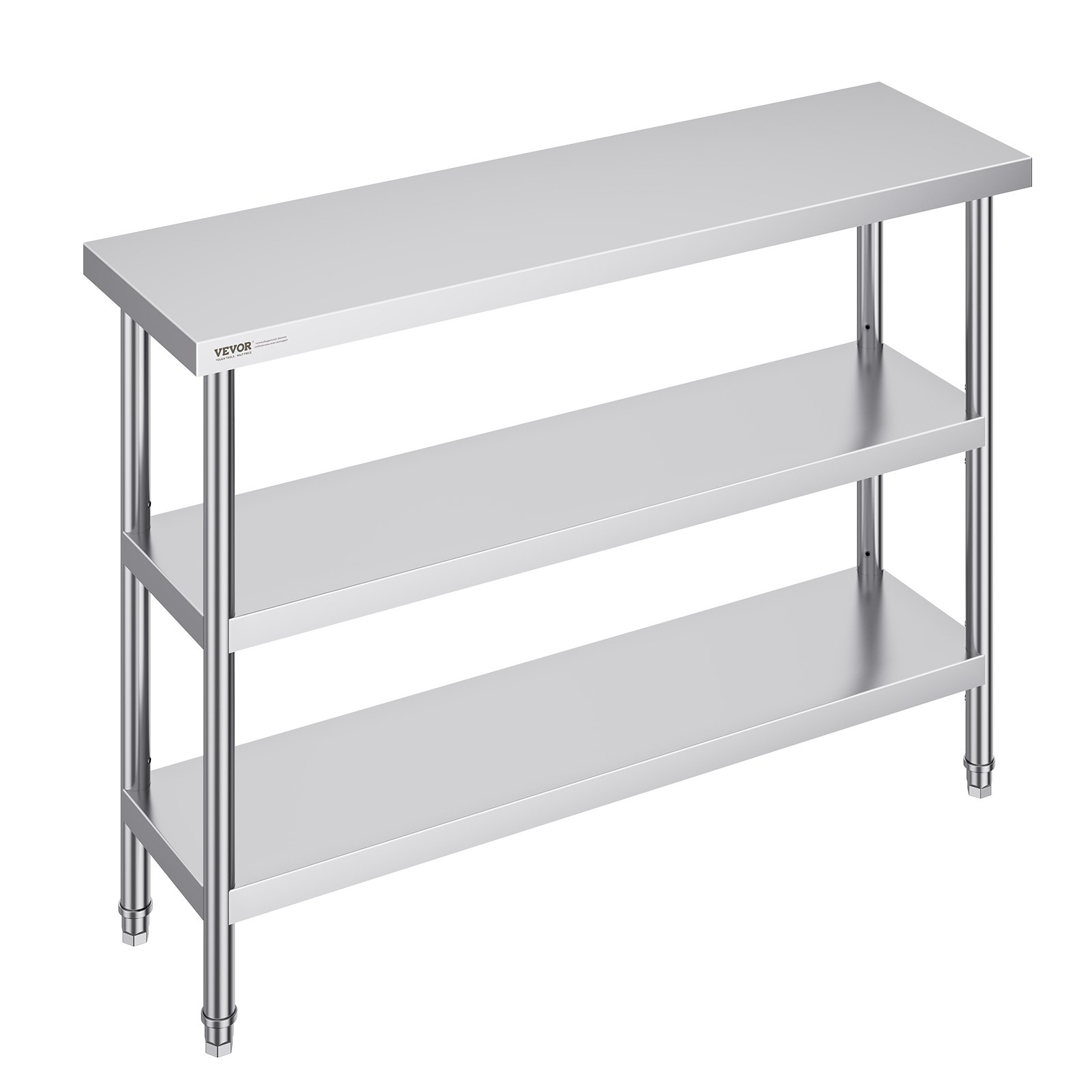 Roostevabast terasest toiduainete ettevalmistuslaud äriköögi töölaud 35 6 x 121 9 cm