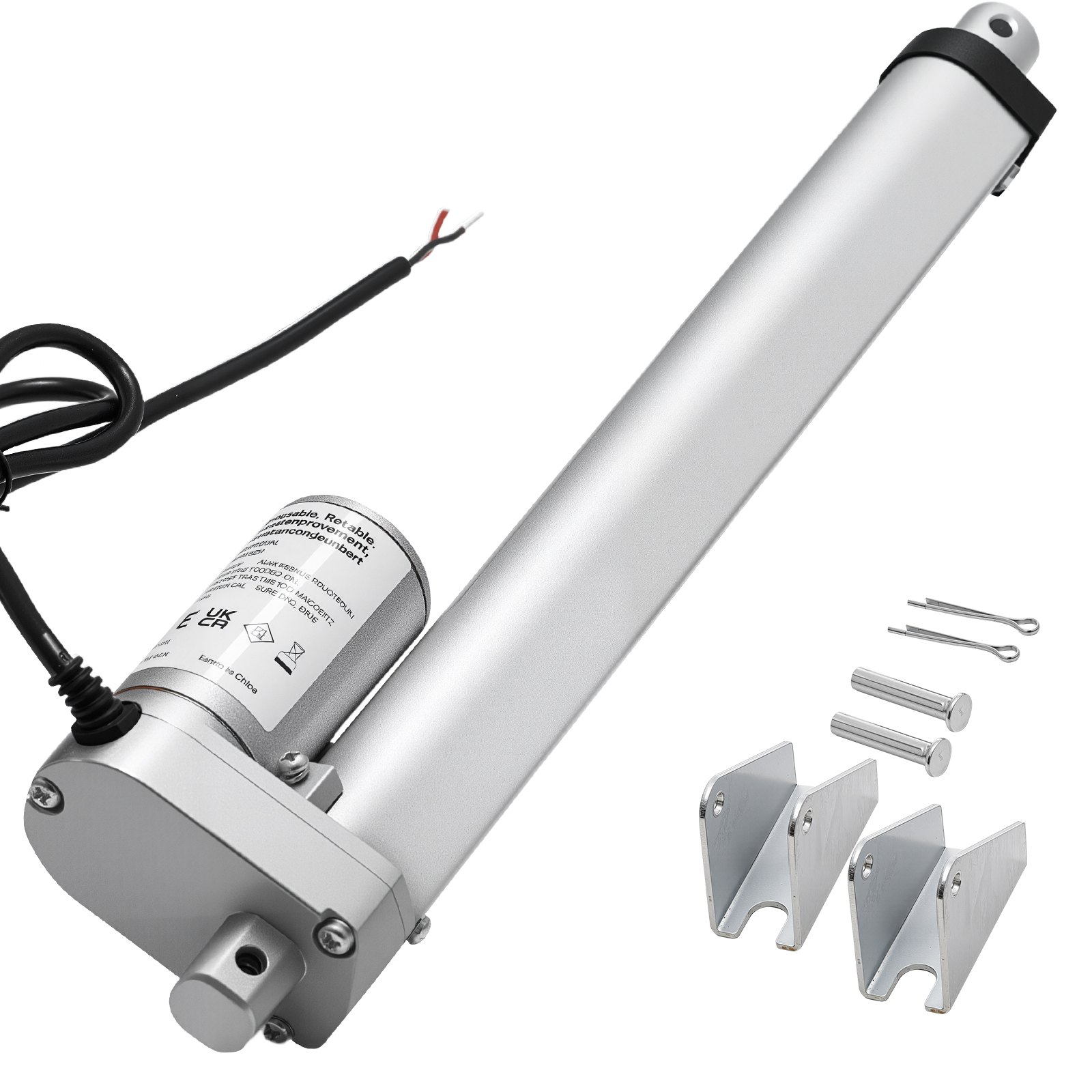 12 V lineaarajam, 250 mm käik, tugitoolile, aknaukseavajale
