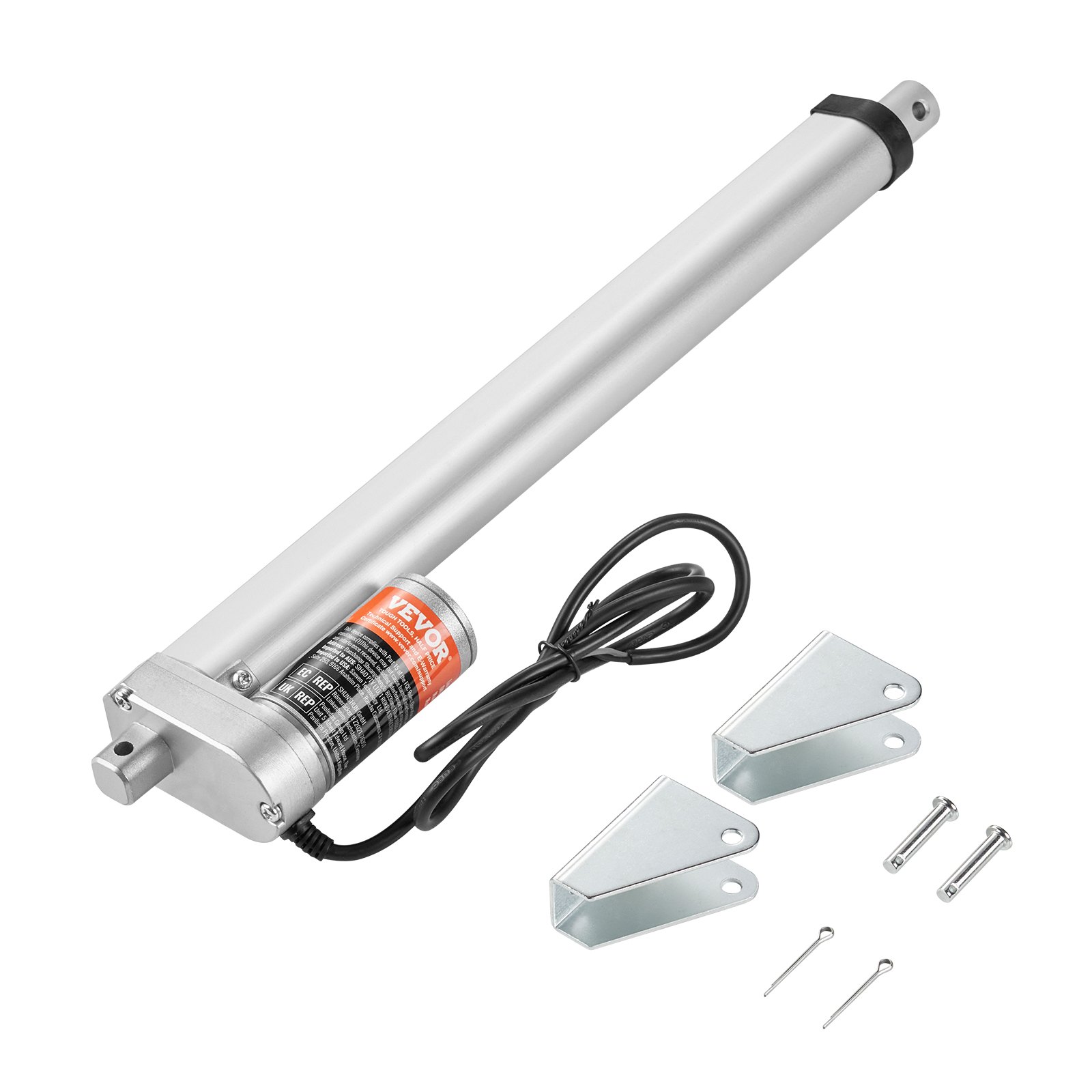 Lineaarajam 12V 30.5 cm 1.4 cm/s Suur kiirus 99.8 kg/1000N IP54 kaitseklass