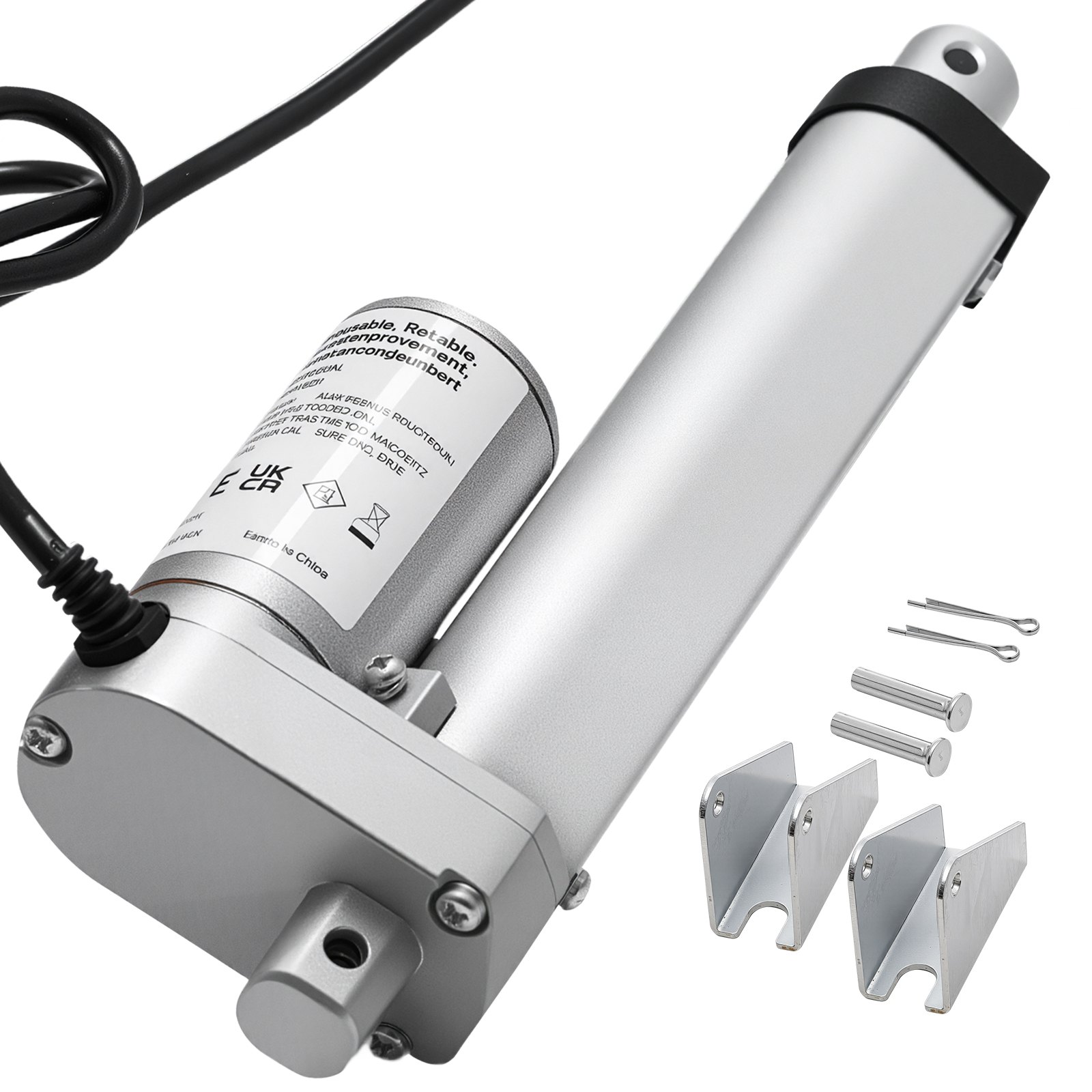 12 V lineaarajam, 101,6 mm käik, tugitoolile, aknaukseavajale