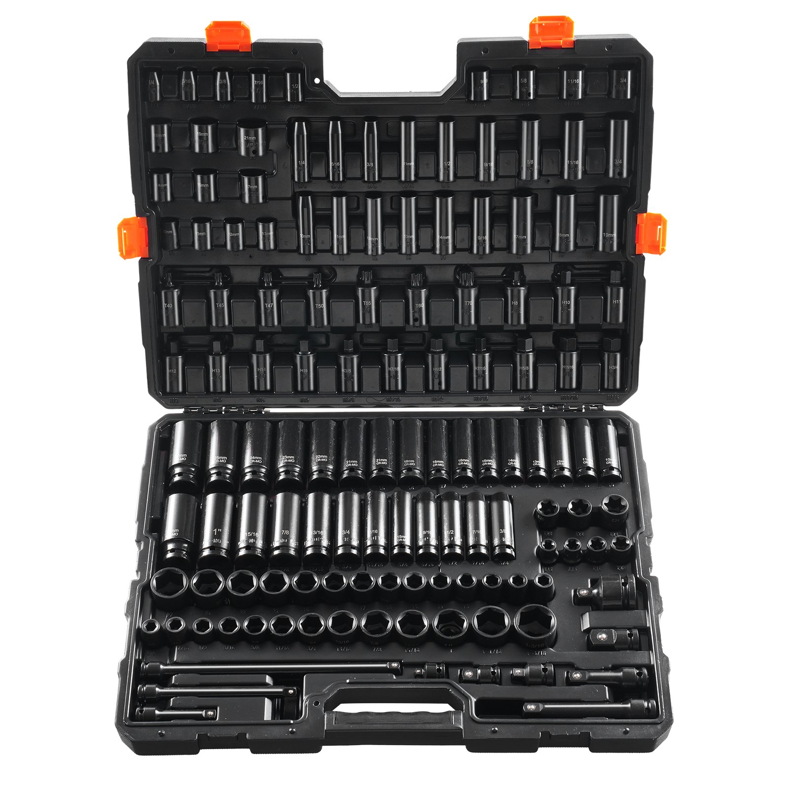 Löögipadrunvõtmete komplekt 130-osaline 9,5 mm