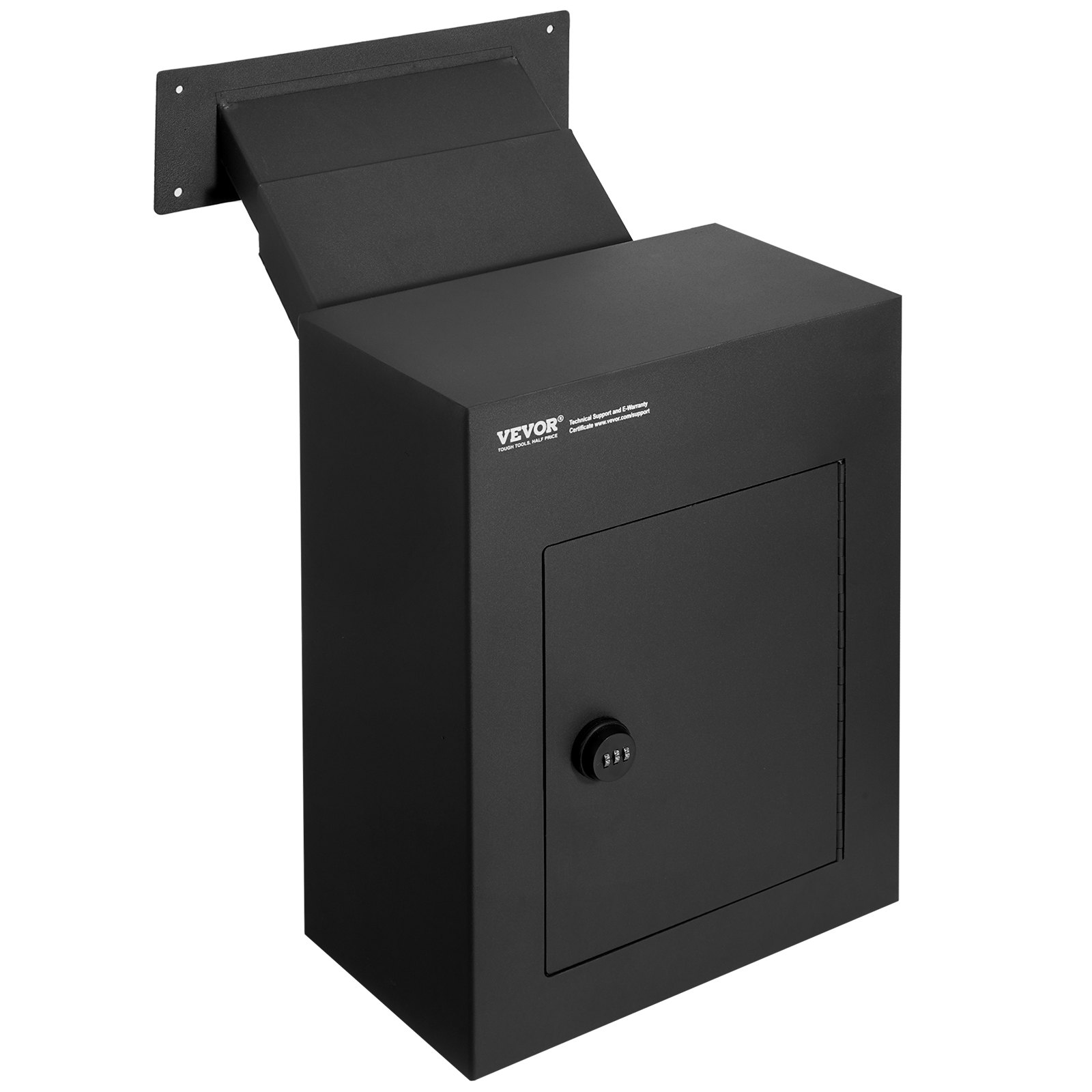 Läbi seina avatav postkast vastupidav terasest läbi seina avatav postkast 2 8–20 1 cm 33 cm numbrilukuga 33 x 17 8 x 43