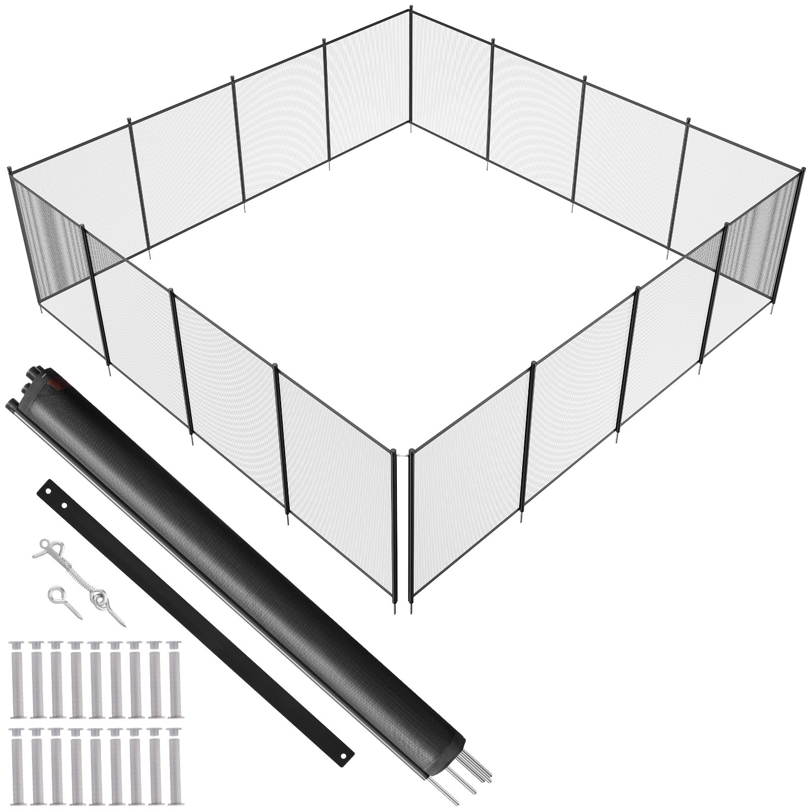 Basseinipiire, 1,2 x 14,6 m, eemaldatav basseinipiire maa-alustele basseinidele õues