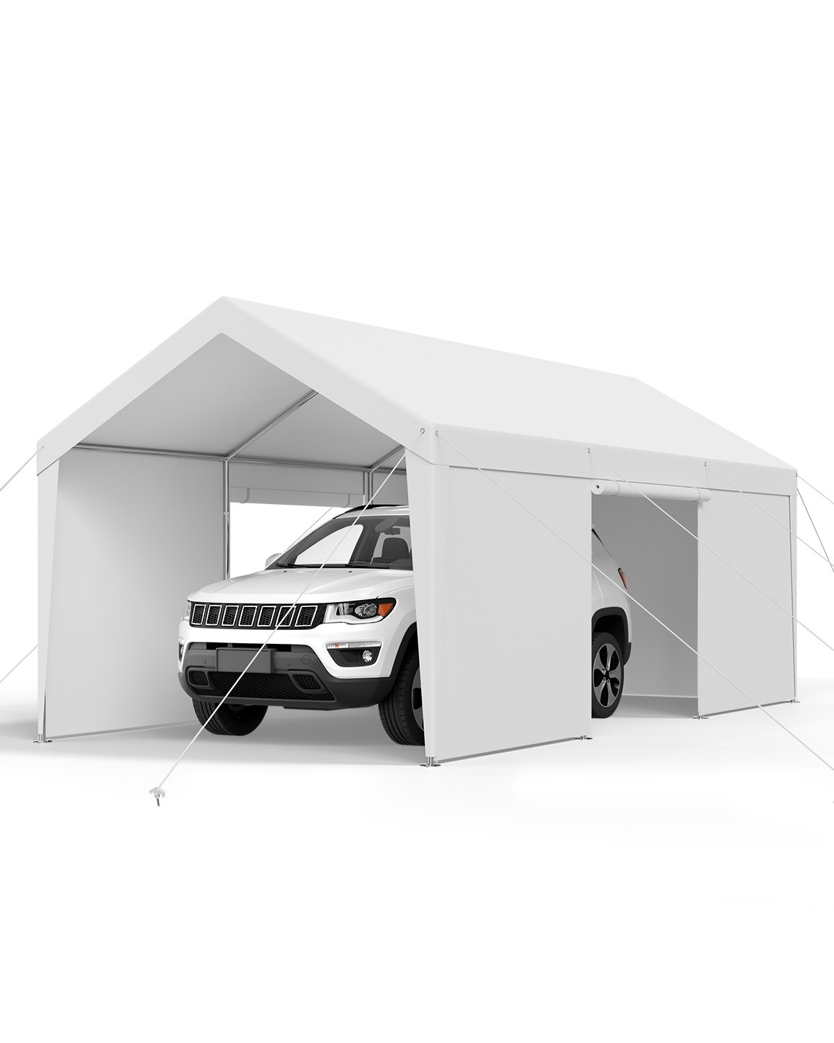 Autovarjualune 10 x 20 jala (3 x 6 m) välitingimustes kasutatav auto varikatus joogiveega autovarjualune eemaldatavate