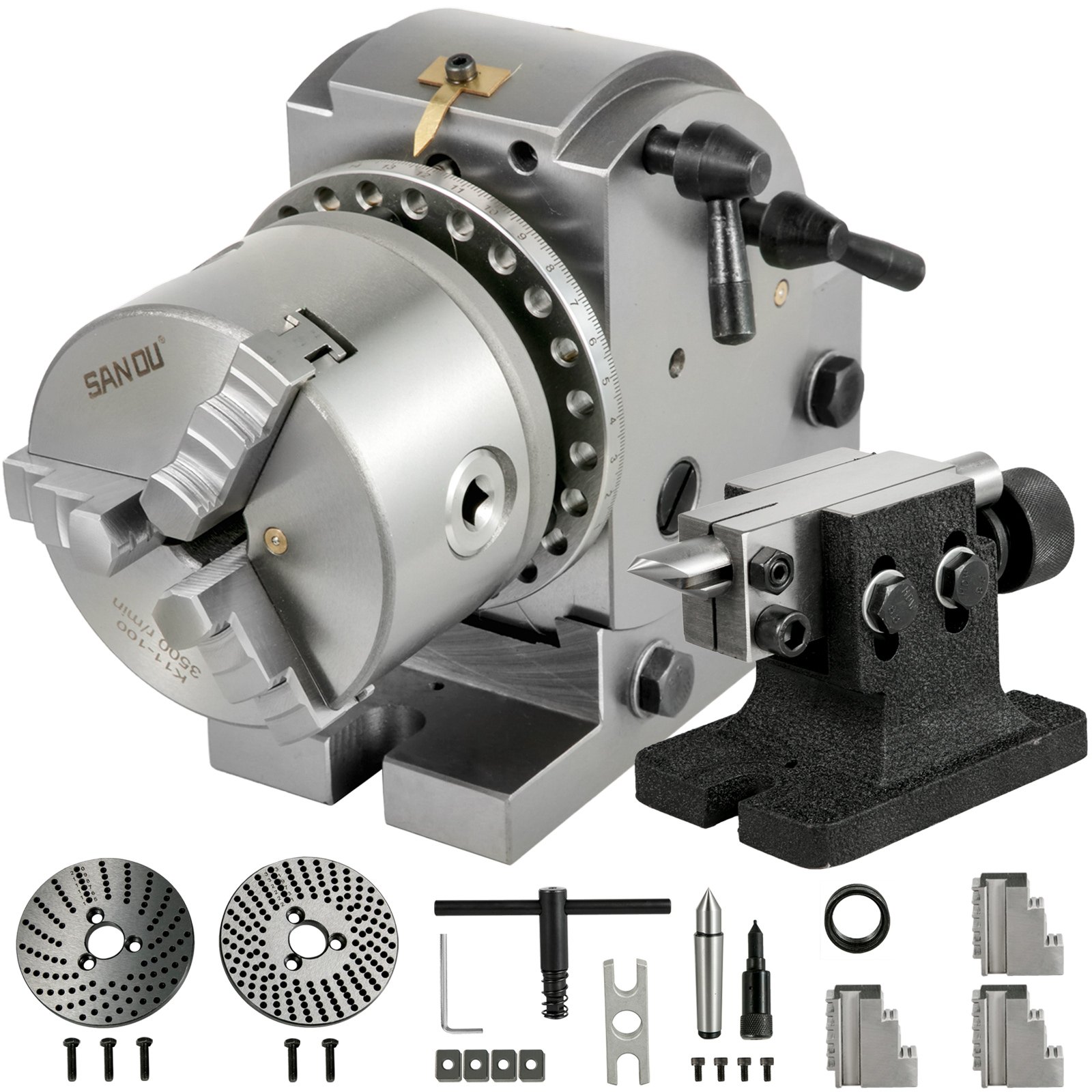 Jagamispea 10,2 cm indekseerimispea freesimiseks 100MM pooluniversaalne jagamispea 10