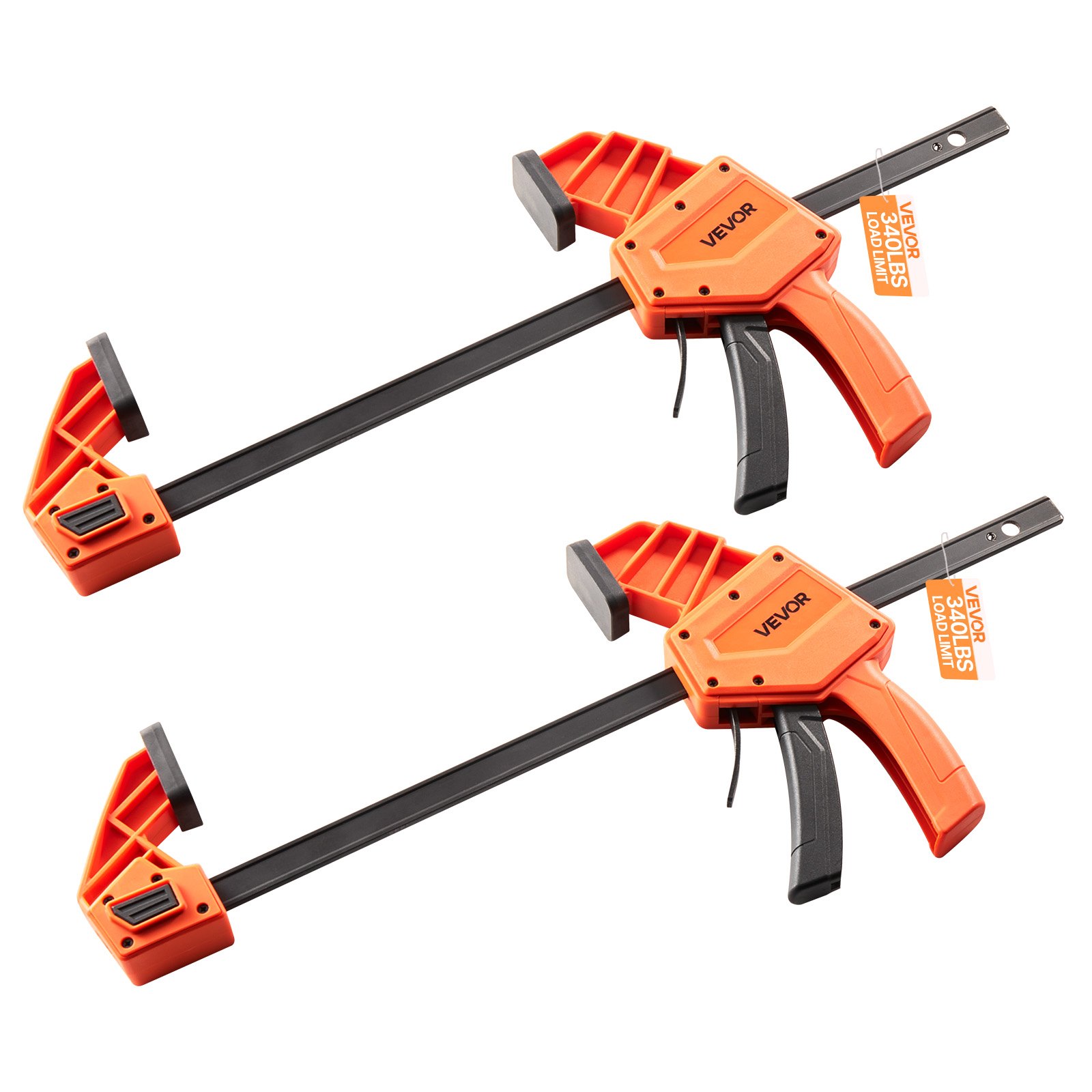 Puidutöötlemise klambrid, 2 tk pakis, 30,48 cm ühe käega klamber/laotur