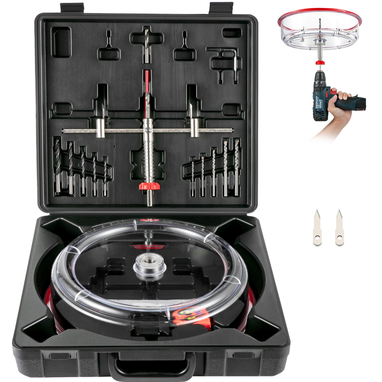 Reguleeritava augusaagi komplekt, 1-5/20,3 cm kuni 20,3 cm (40-200 mm)