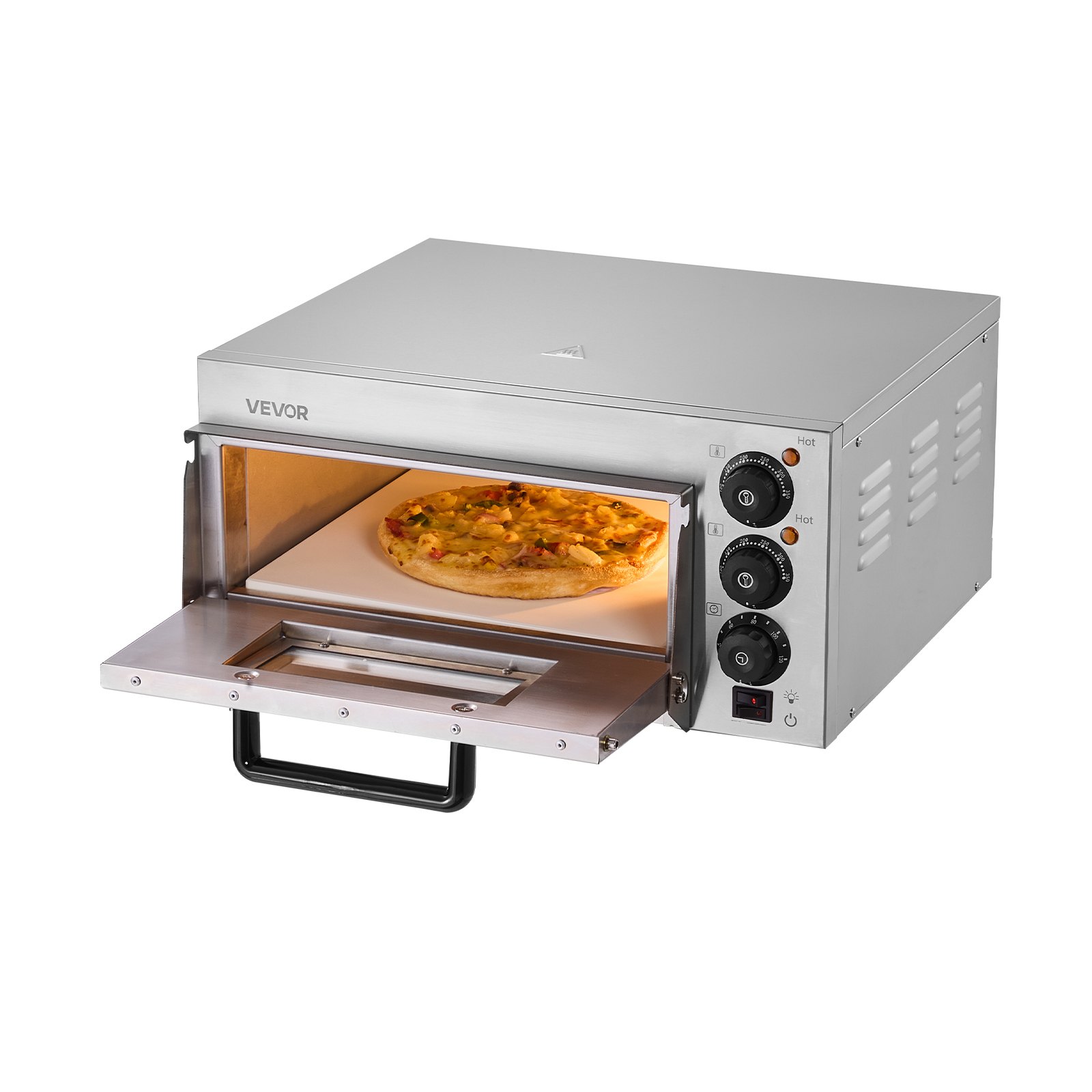 Äripinnale paigaldatav pitsaahi Elektriline pitsaahi 35 56 cm sisepizza jaoks