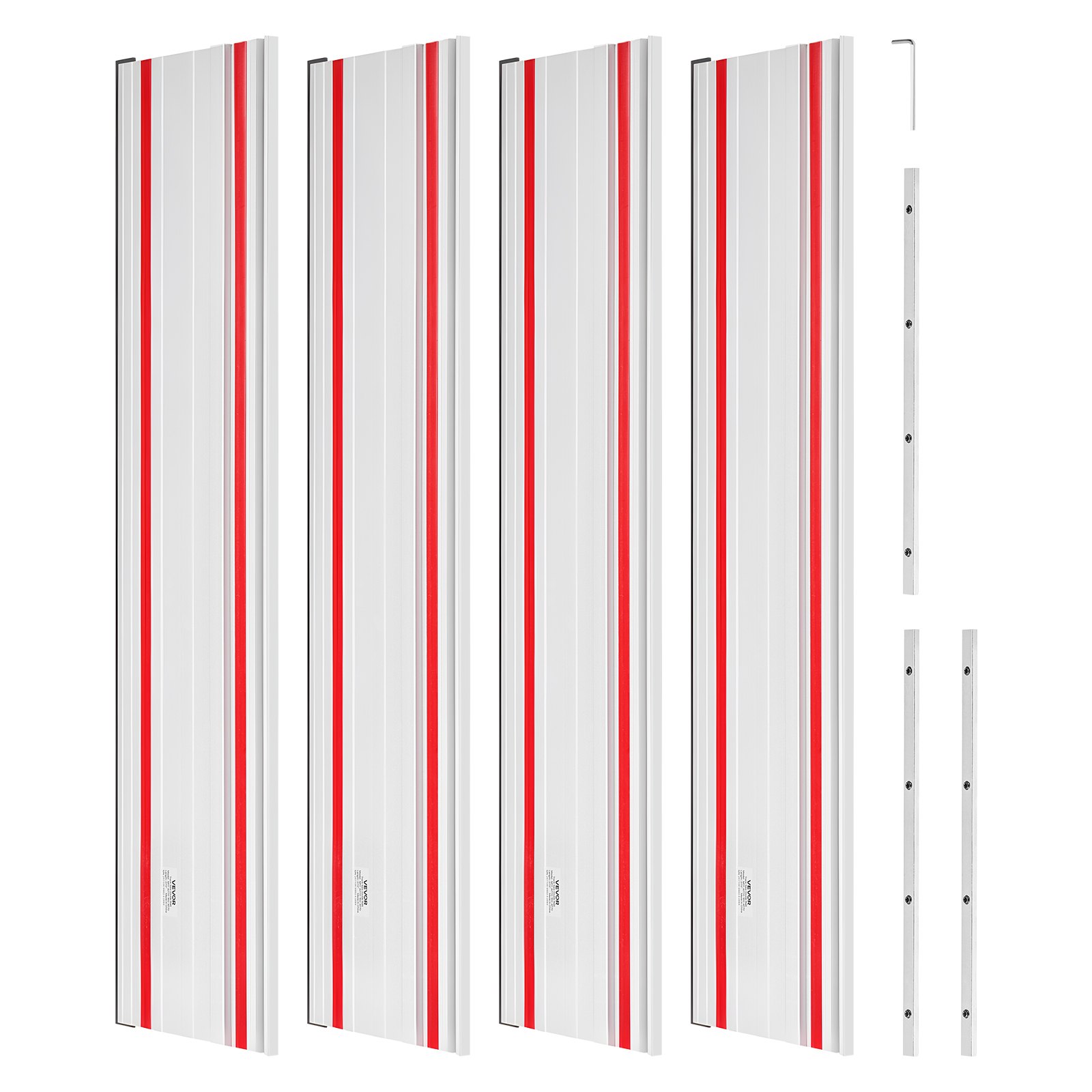 Rööbassae juhtsiin, lõikeulatus 2794 mm, komplekt sisaldab 4 x