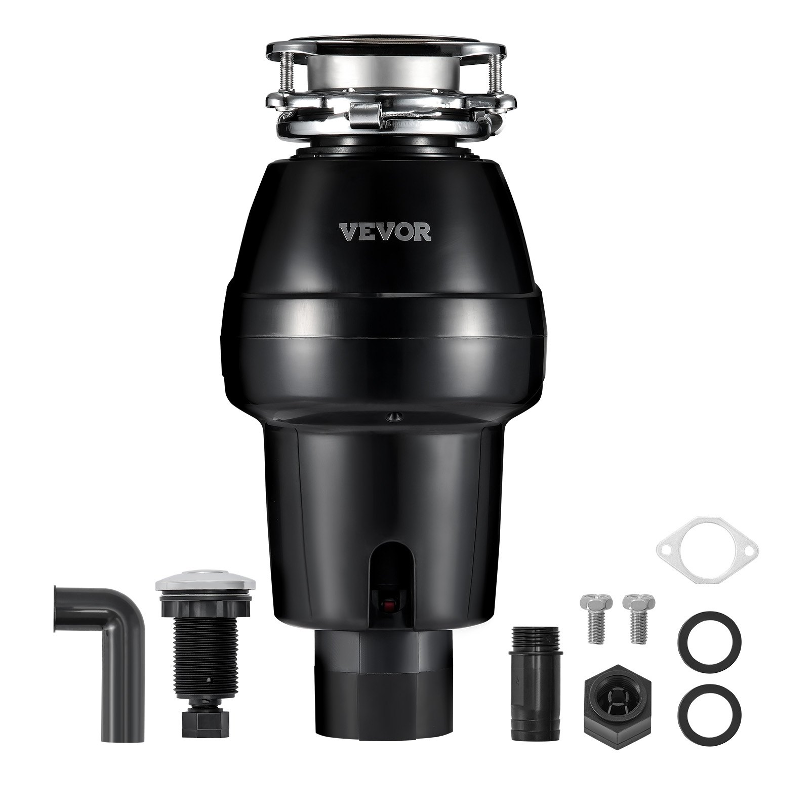 Jäätmekäitlusseade 3/4 HP pidev toidujäätmete käitlusseade 3600 p/min 3 poldiga