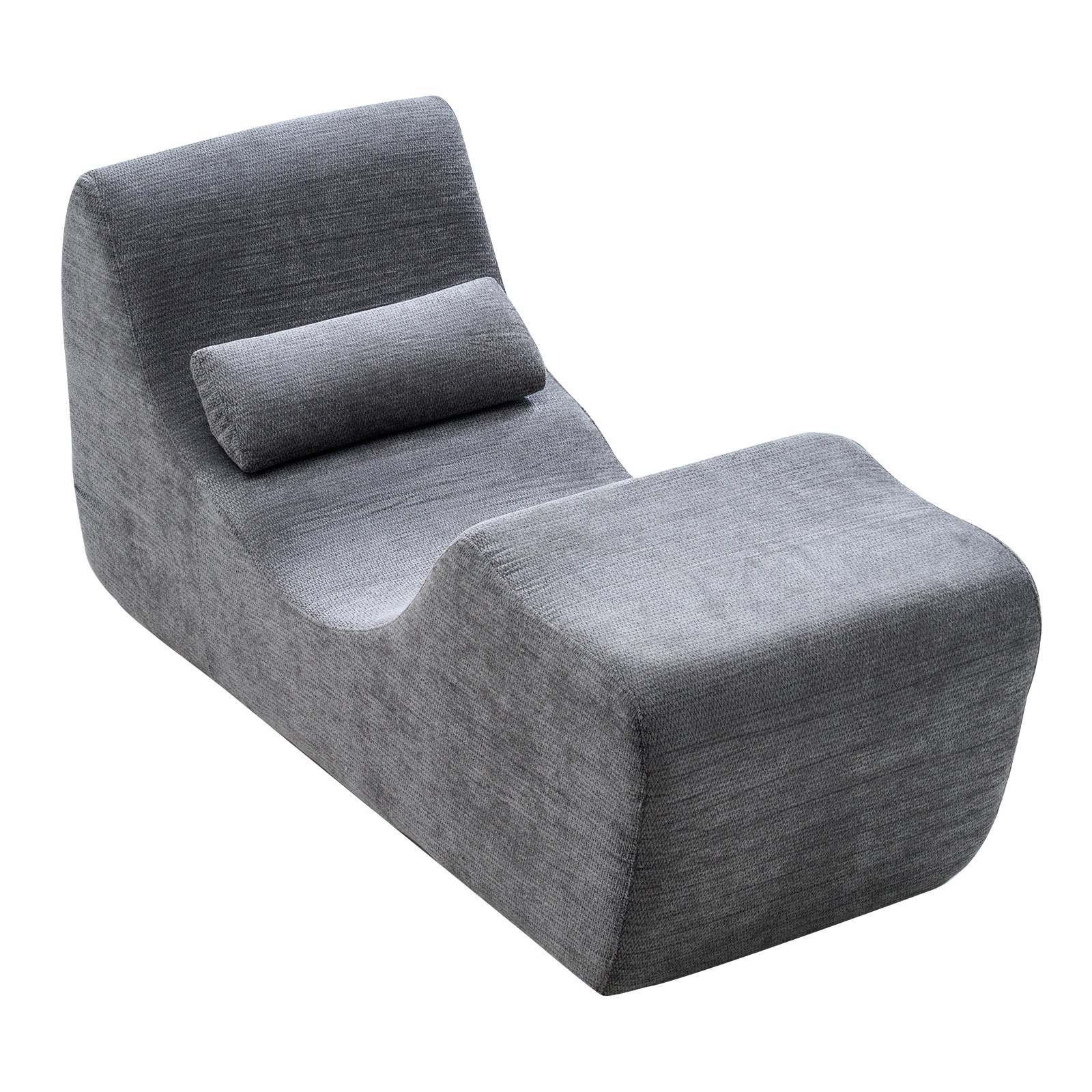 Joogatool, ergonoomiline joogatooli tugitool, moodne kondita kumer vahtplastist tugitool siseruumides massaažiks, venituseks, lõõgastumiseks, treenimiseks, kasutatav elutoas, magamistoas, rõdul, hall
