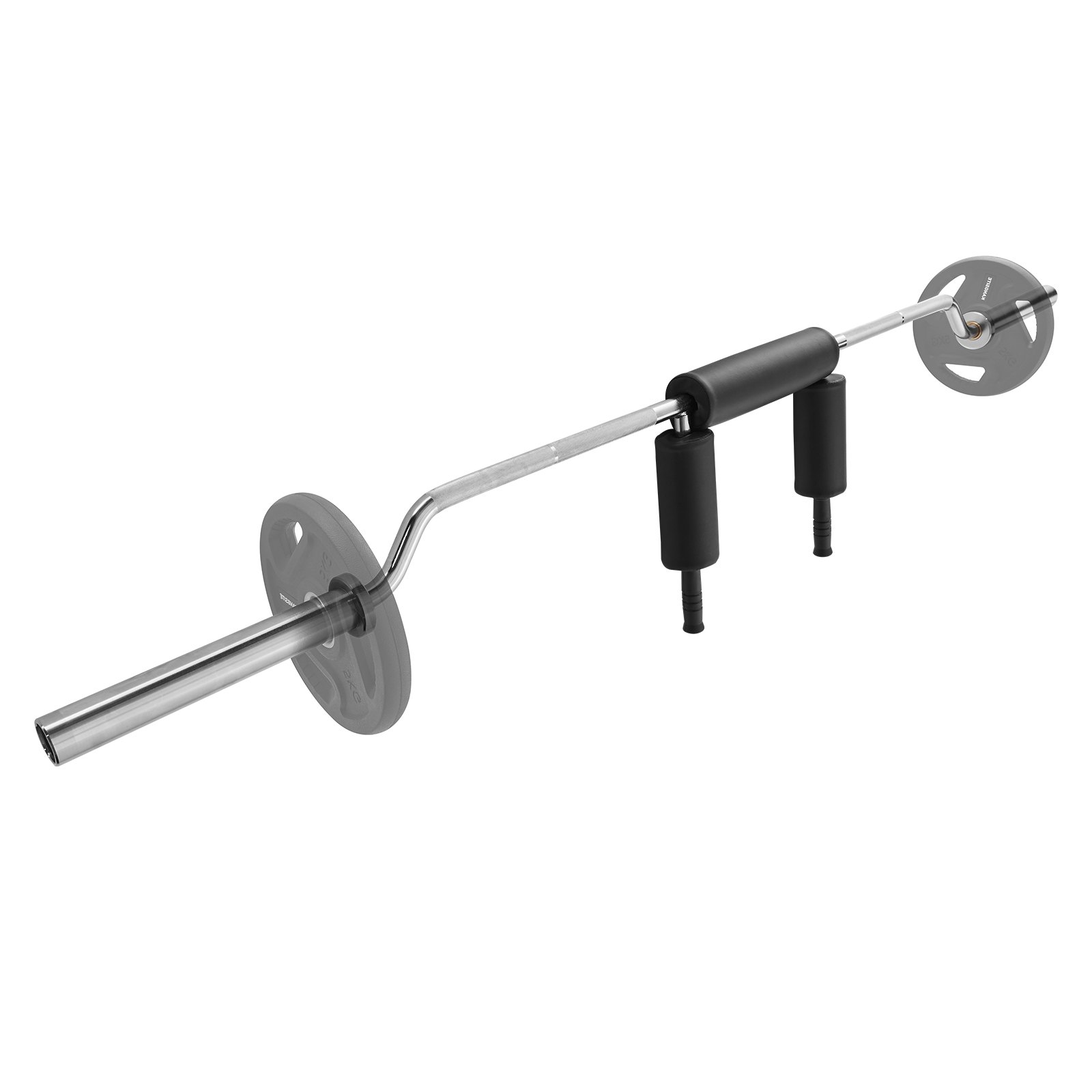 Turvaline kükivarras 318 kg kaaluv fitness-kükivarras turvaline kükivarda kinnitus õla- ja käepatjadega 28 mm