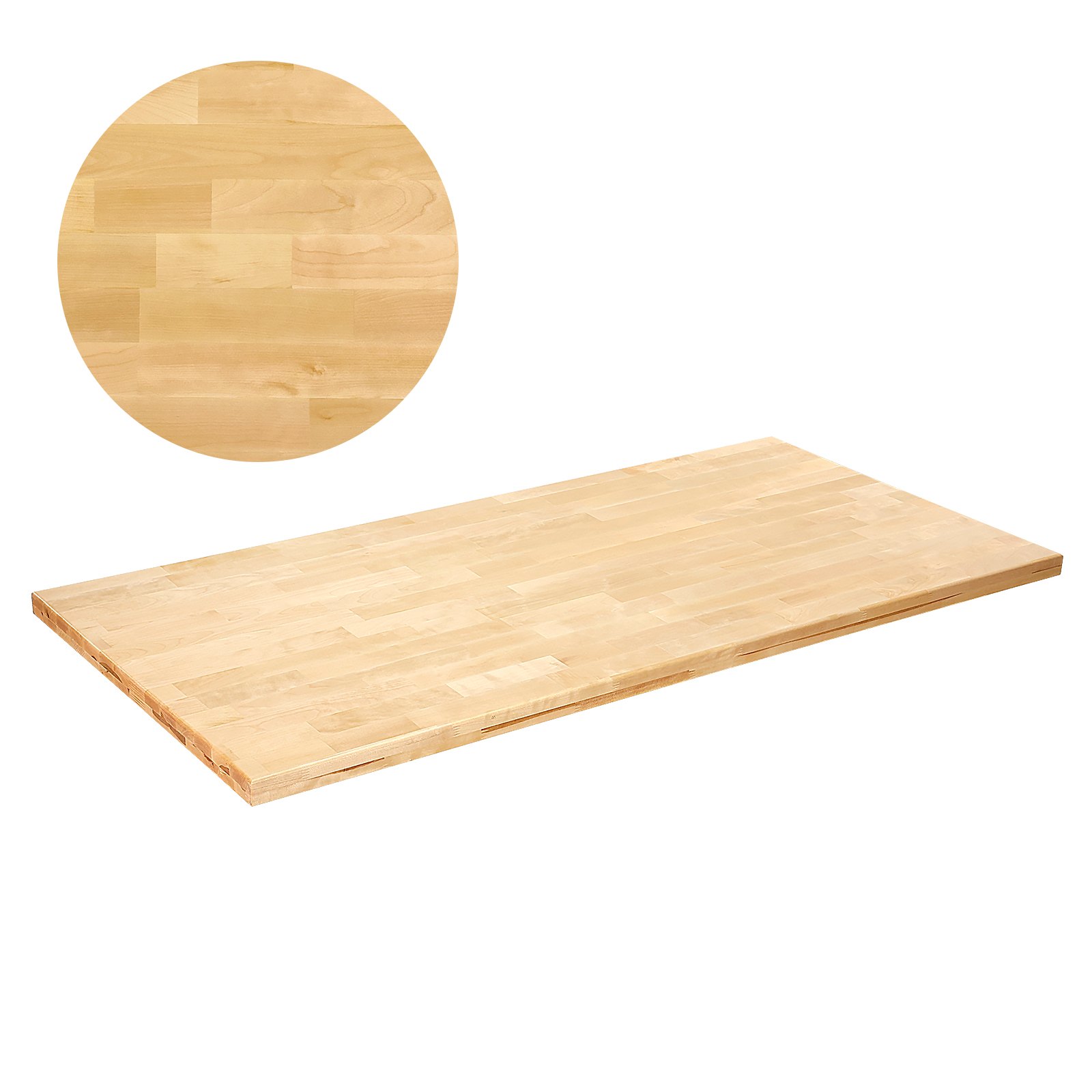 Puidust lauaplaat 120 x 74 9 x 3 8 cm kandevõime 150 kg universaalne täispuidust lauaplaat kõrguse reguleerimise ja
