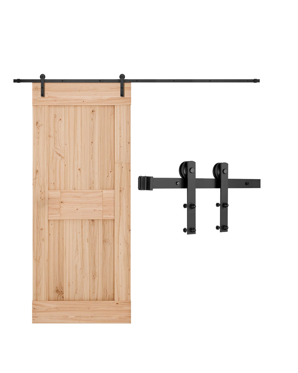 3 m lükanduksega ait-ukse riistvarakomplekt