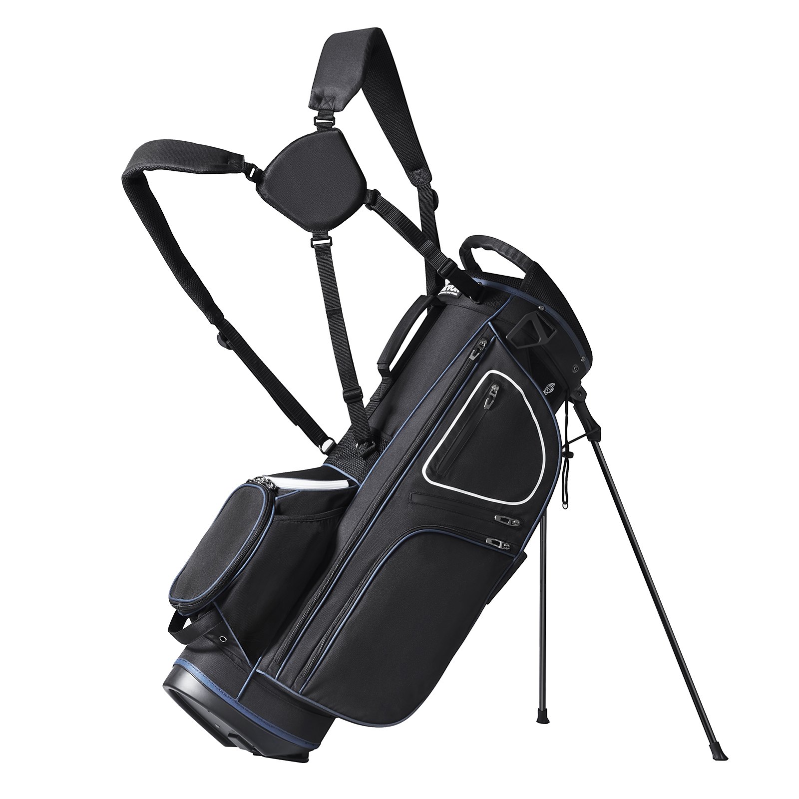 Golfikärukott 14-suunalise korraldajaga jagajaga ülaosas 35” 11 taskuga esmaklassiline kärukott alusega vastupidavad