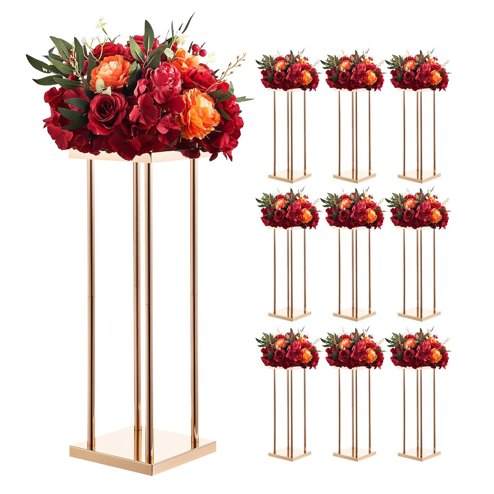 Pulmalillealus, 10 tk 60 cm samba lillealus, lillealused metalllaminaadiga