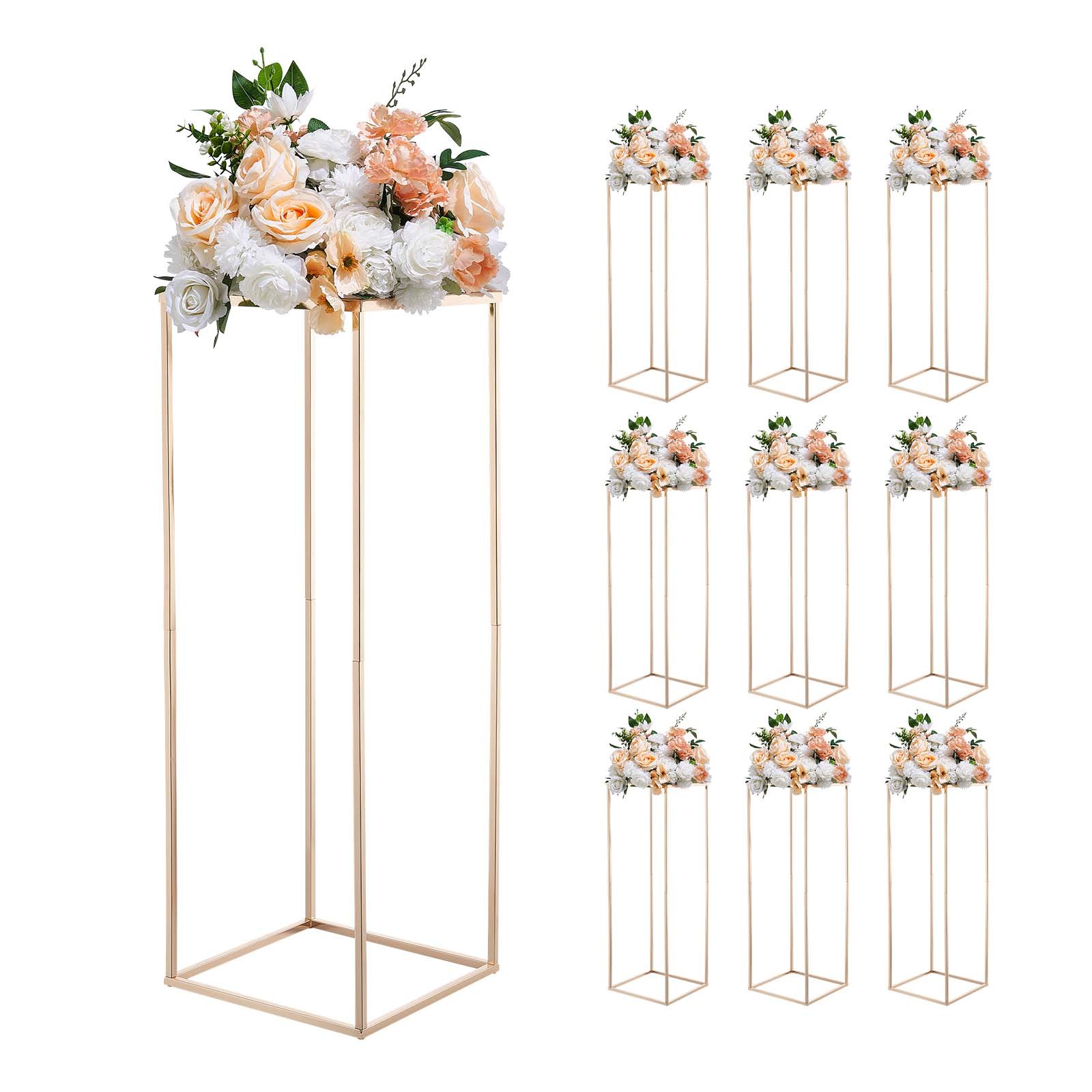 Pulmalillealus, 10 tk 80 cm sambaga lillealus, lillealused metalllaminaadiga