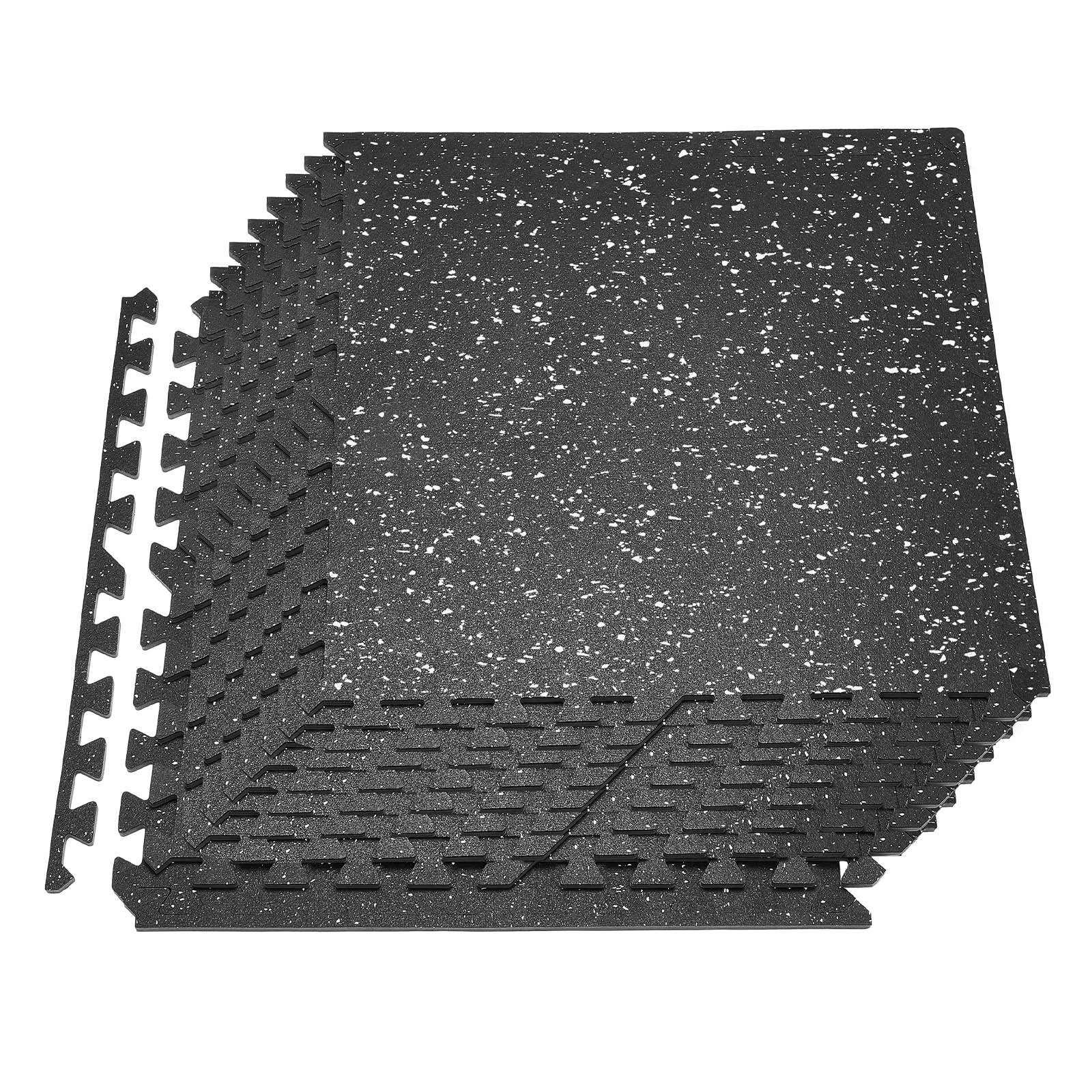 Puslematt, 12 tk treeningmatte, 610 x 610 x 10 mm, suure tihedusega EVA vahtmattide komplekt