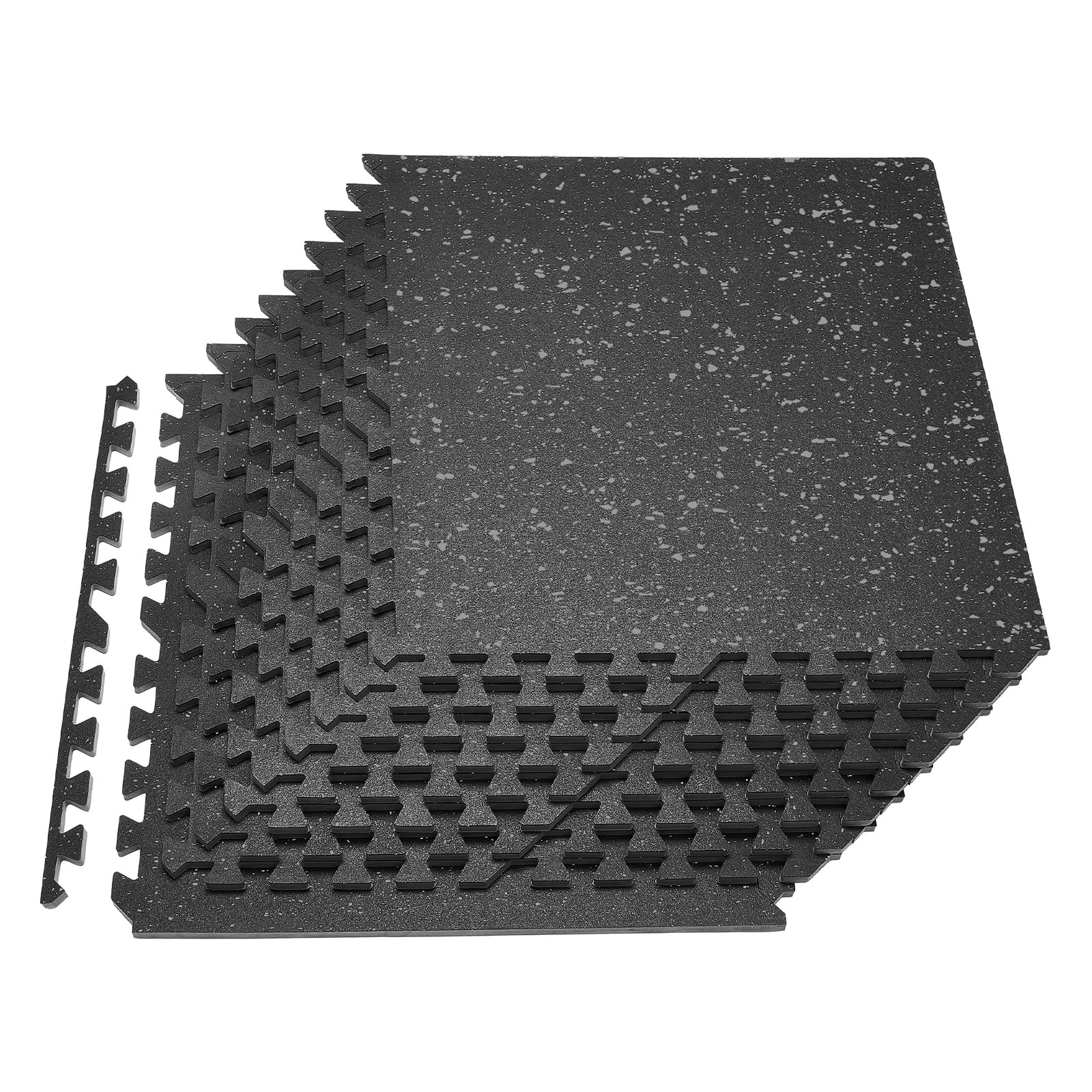 Puslematt, 12 tk treeningmatte, 610 x 610 x 14 mm, suure tihedusega EVA vahtmattide komplekt