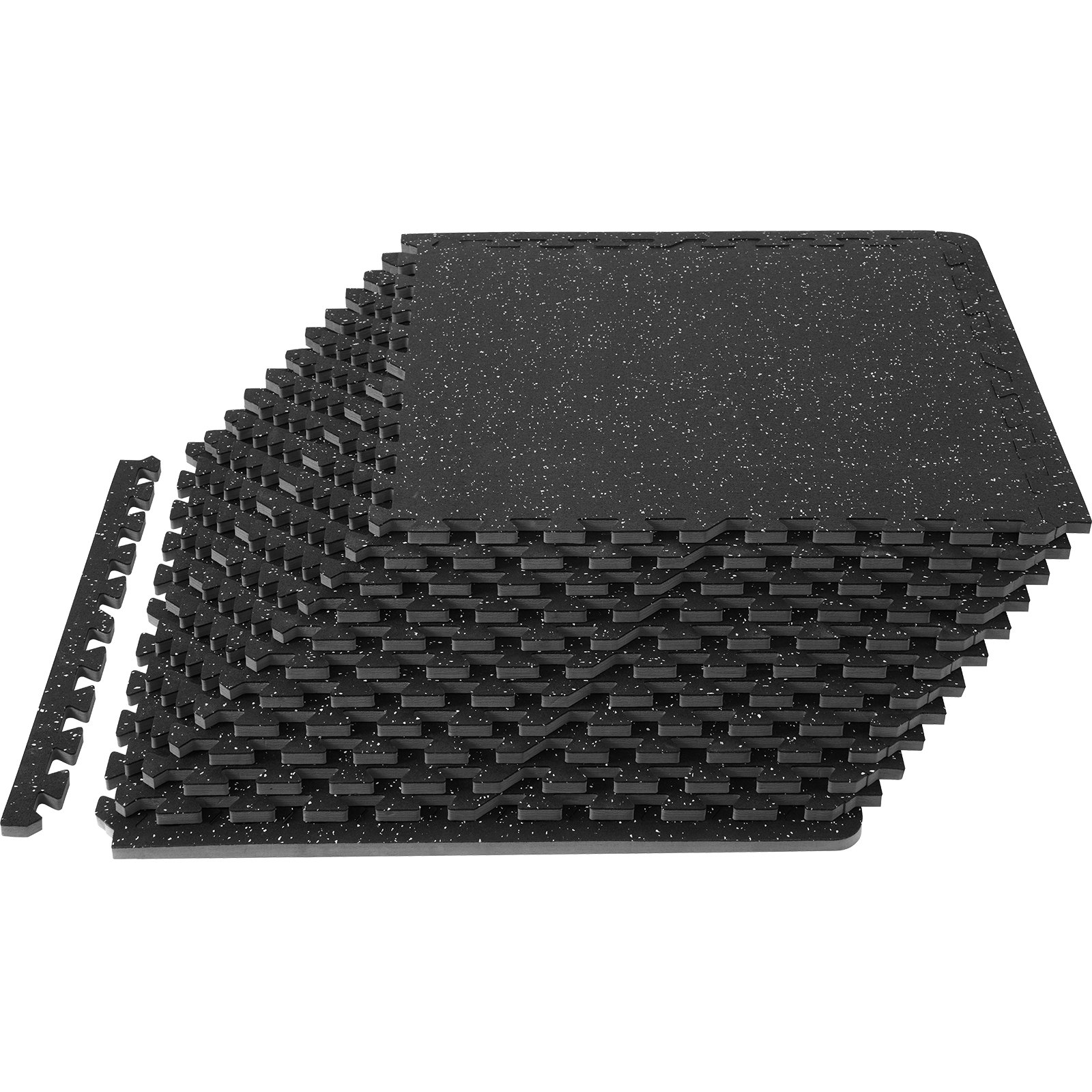 12 tk 12,70 mm paksused jõusaali põrandamatid, 60,96 x