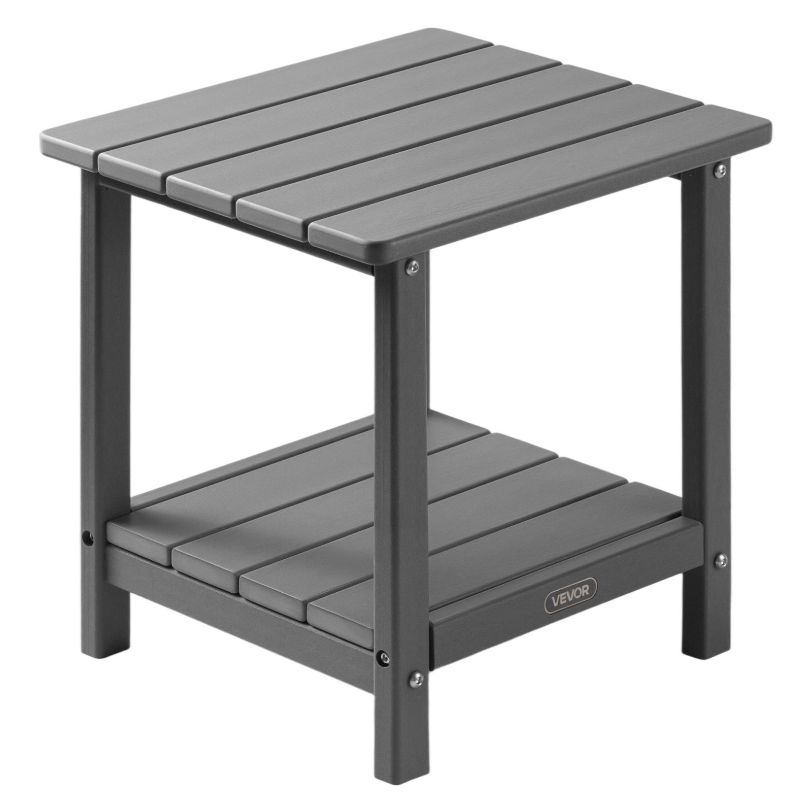 Välislaud 450L x 380S x 440K mm kahekihiline HDPE välislaud hõlpsaks hooldamiseks talub karmi ilma sobib terrassile