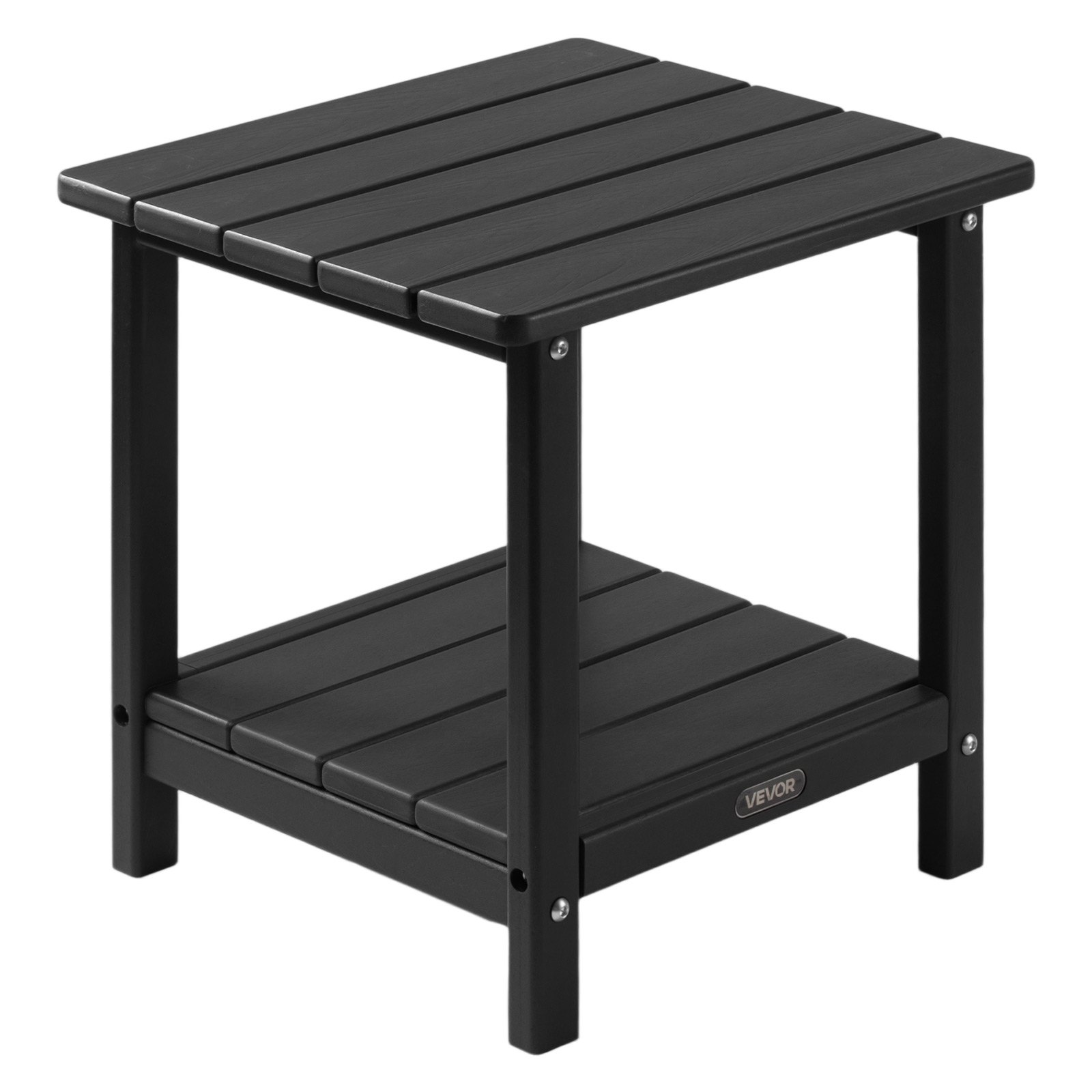 Välislaud 450L x 380S x 440K mm kahekihiline HDPE välislaud hõlpsaks hooldamiseks talub karmi ilma sobib terrassile