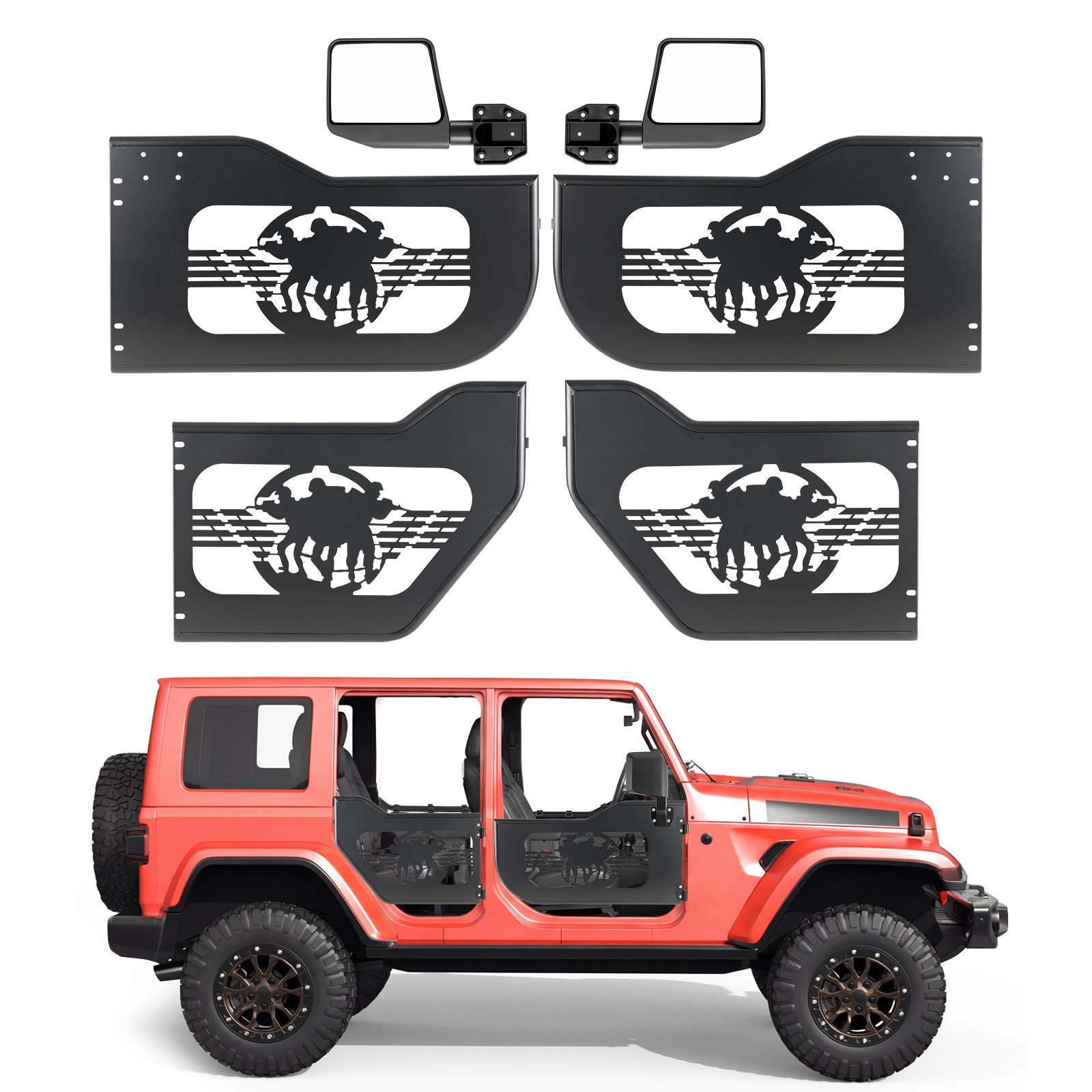 Jeepi toruuksed, 4-ukselised