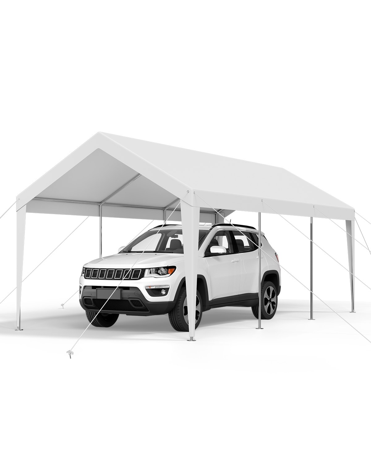 Autovarjualune 10 x 20 jala (3 x 6 m) välitingimustes kasutatav autovarikatus joogiveega autovarjualune vastupidav