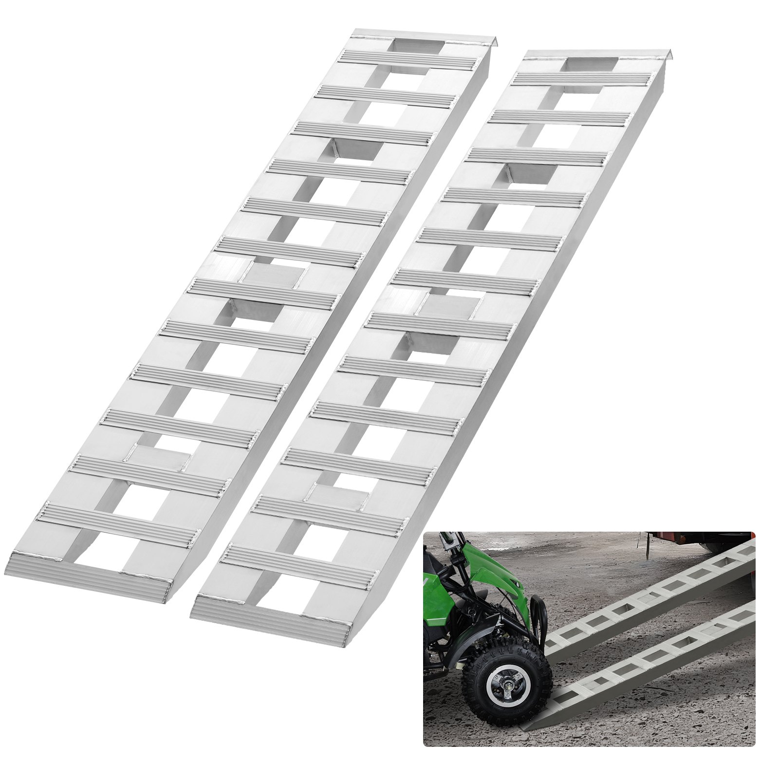182,9x38,1 cm alumiiniumist kaldteed 2721,6 kg kandevõimega laadimiskaldteed 2 tk