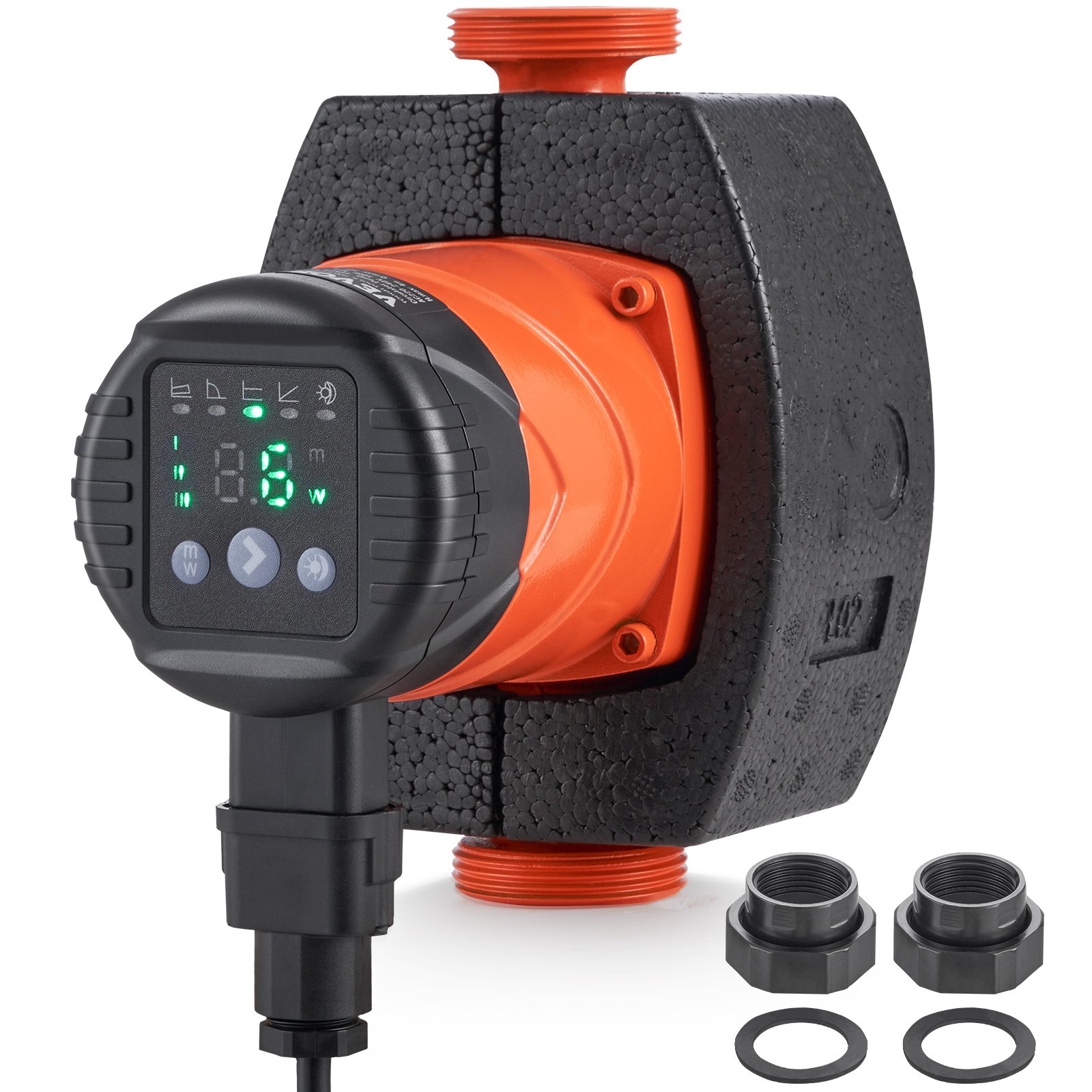 LPS25-4BP-180 sooja vee ringluspump, 220 V, 22 W 50 l/min suure efektiivsusega ringluspump
