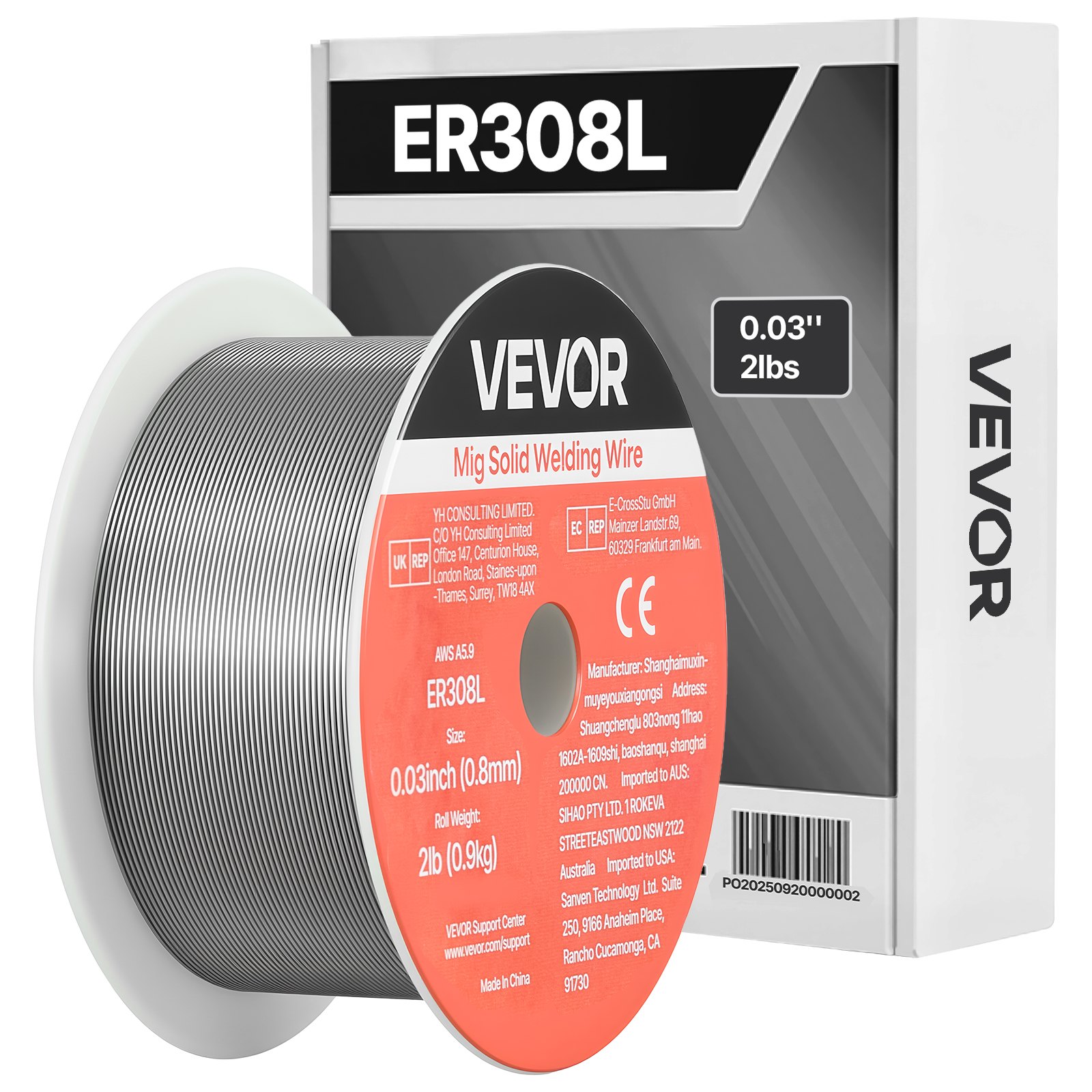 Tahke MIG-keevitustraat, ER308L 0,8 mm 0,9 kg
